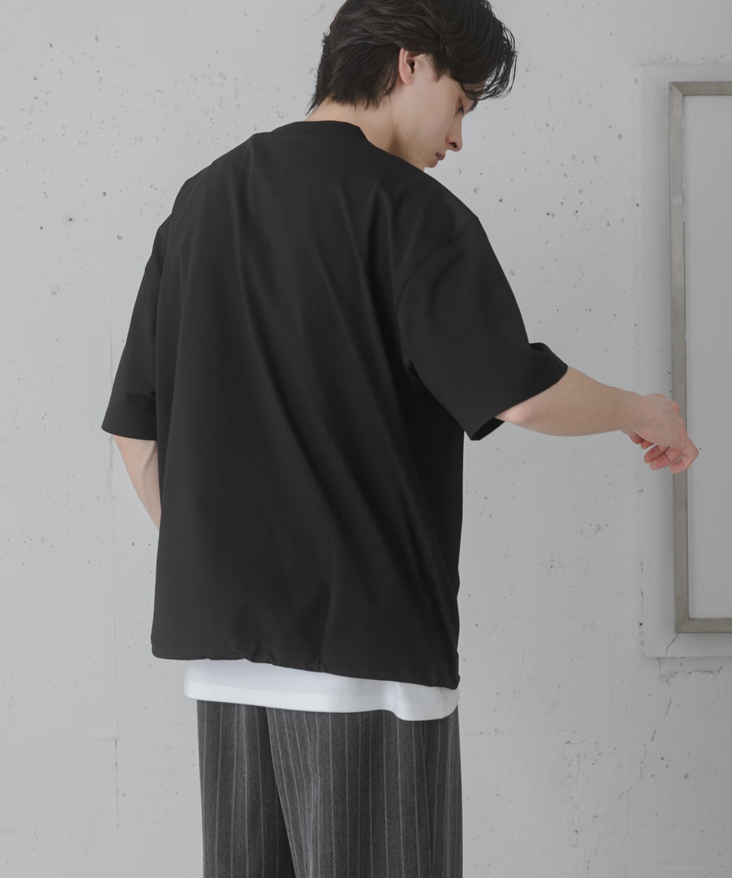 身長：173cm サイズ：L