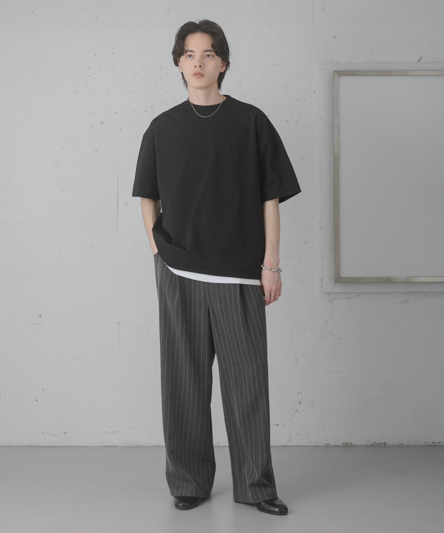 身長：173cm サイズ：L