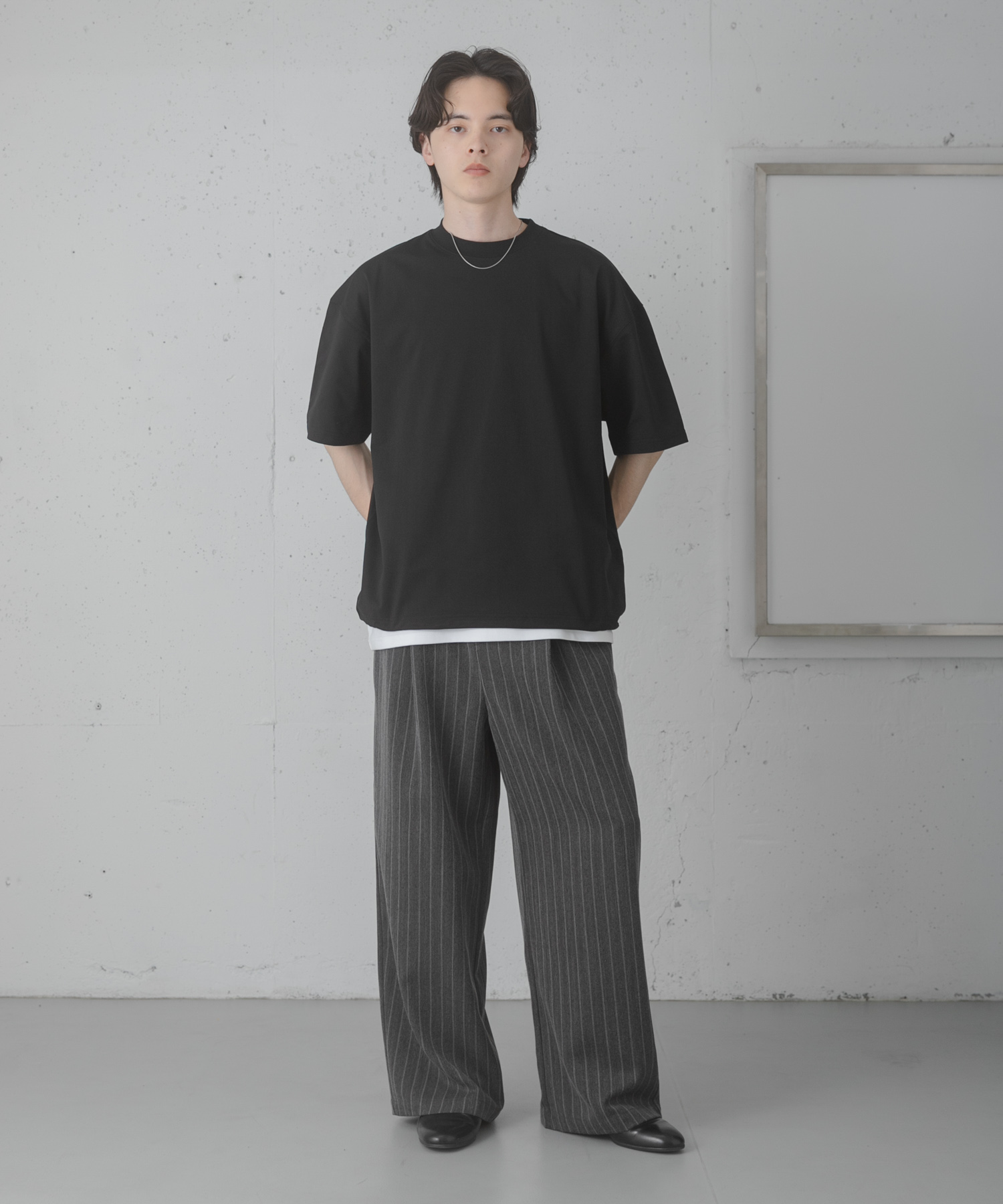 身長：173cm サイズ：L