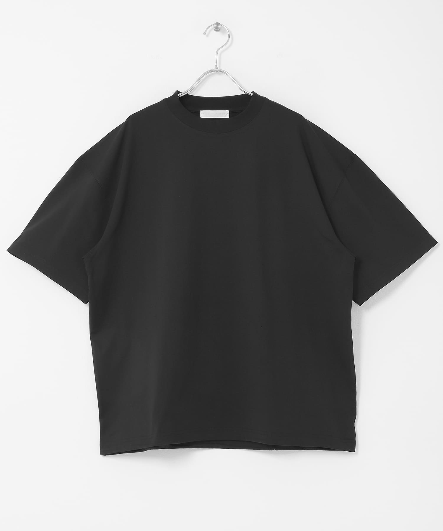 『接触冷感/イージーケア』クイックドライアソートドローコードショートスリーブ Tシャツ BLACK M