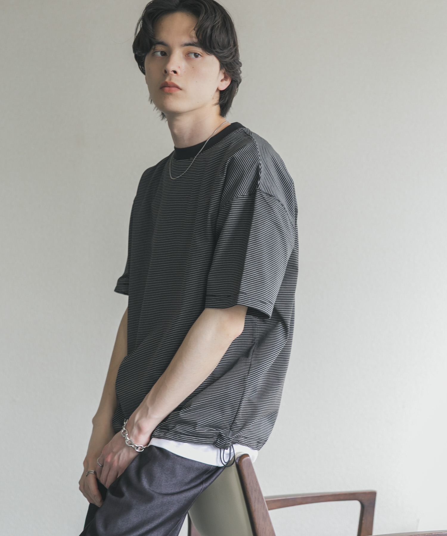 身長：173cm サイズ：L