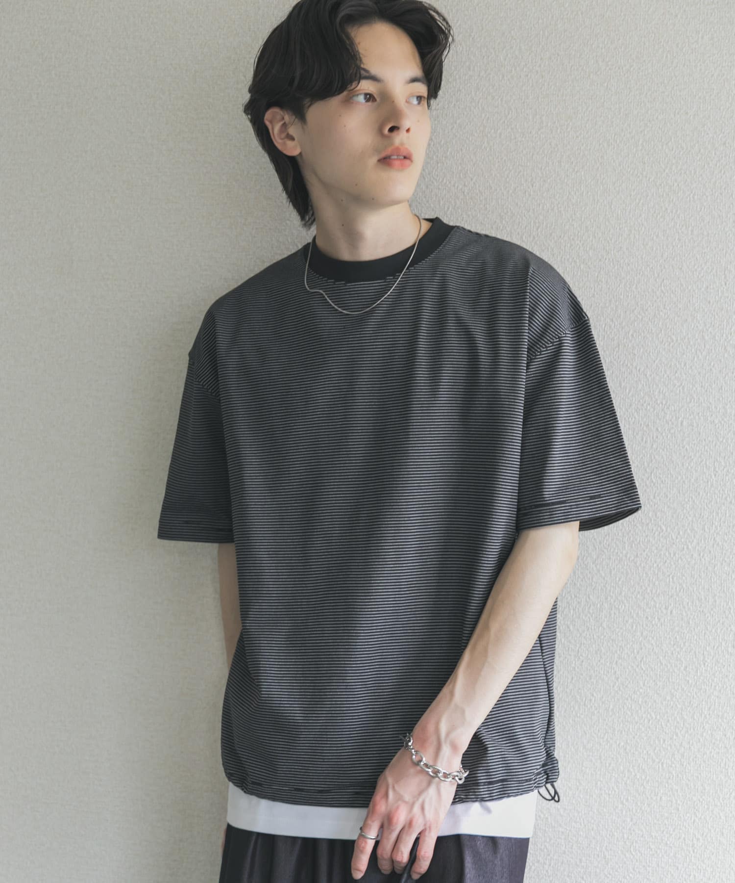 身長：173cm サイズ：L