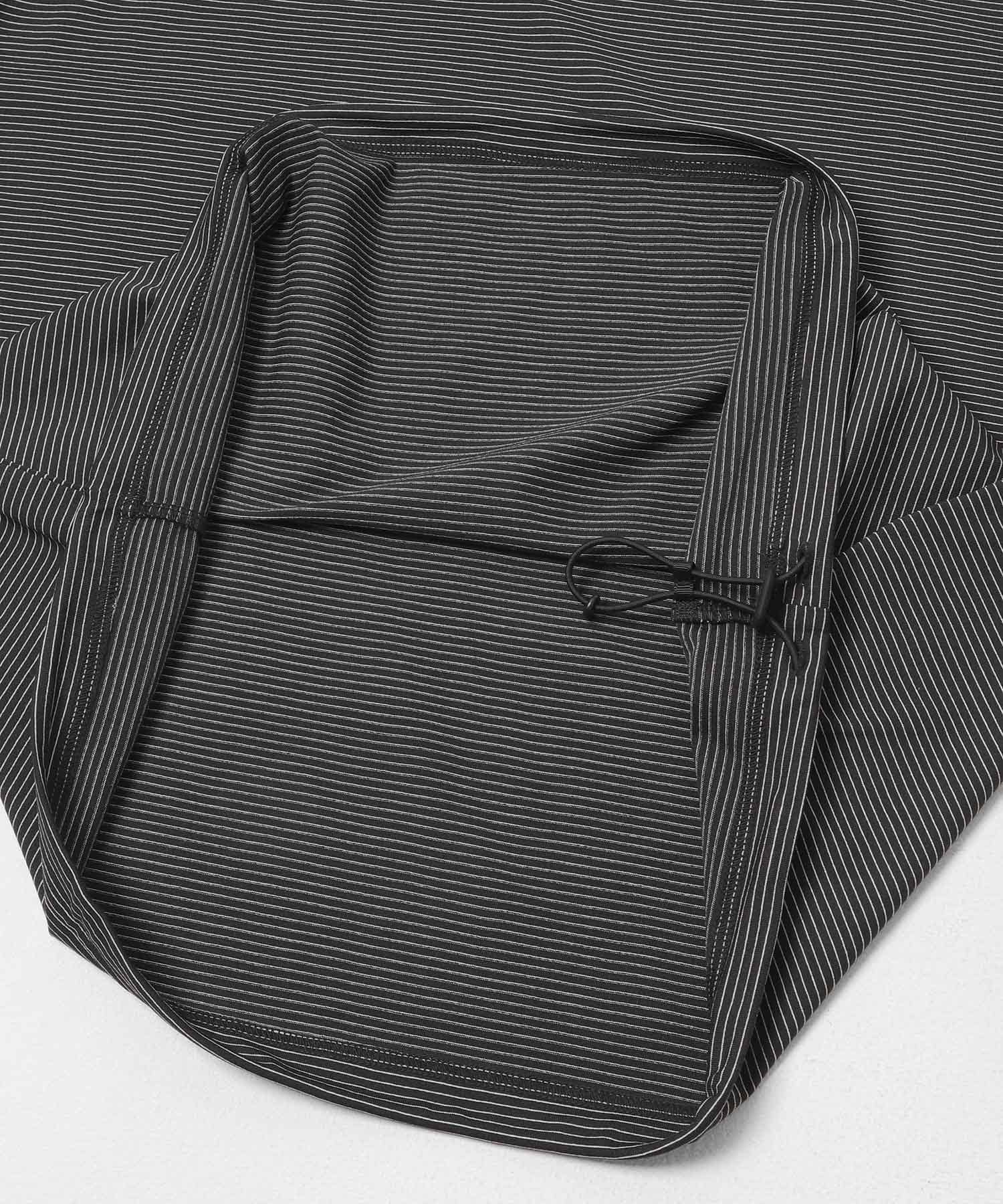 『接触冷感/イージーケア』クイックドライアソートドローコードショートスリーブ Tシャツ BLK×WHT M