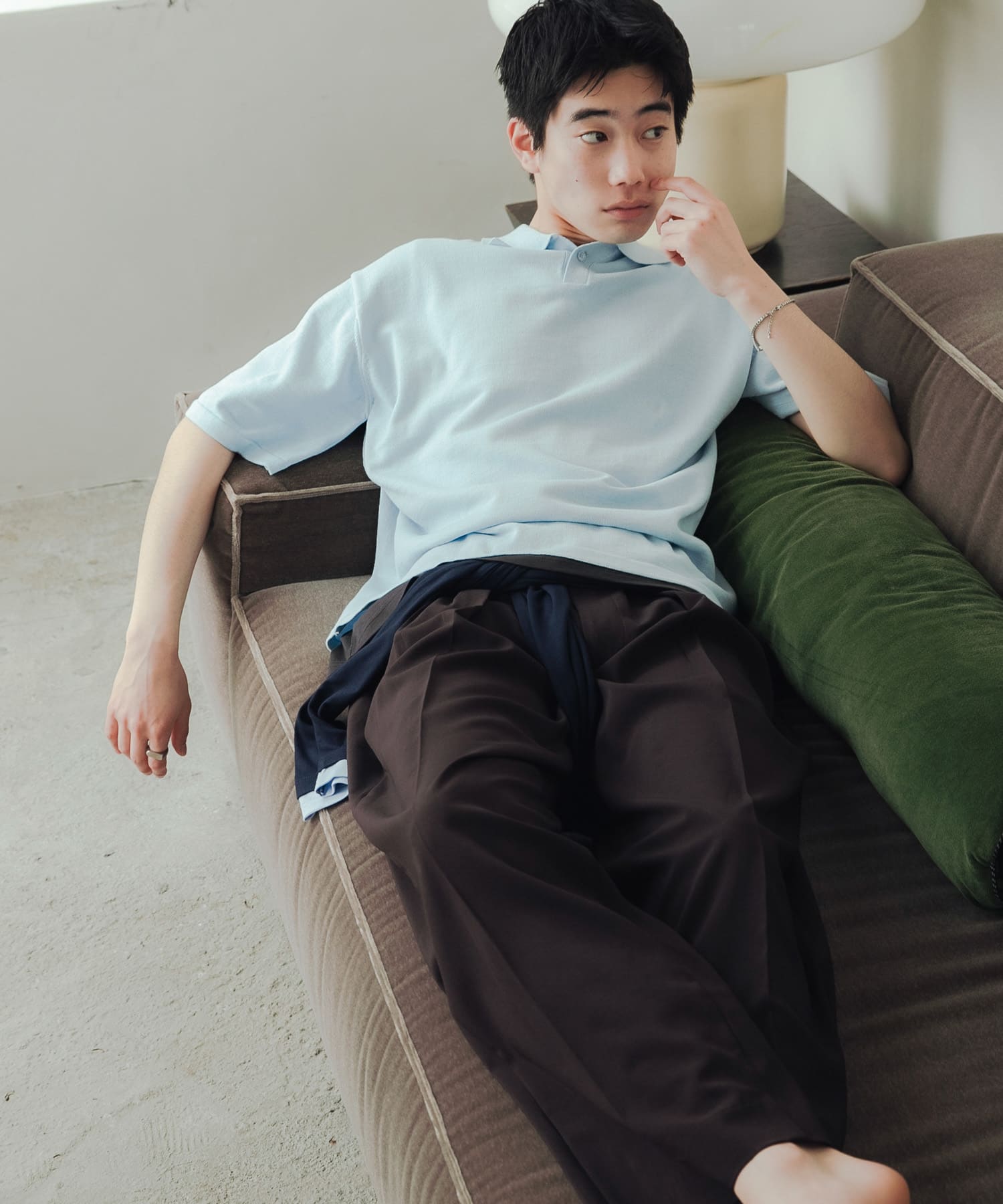 身長：181cm サイズ：L