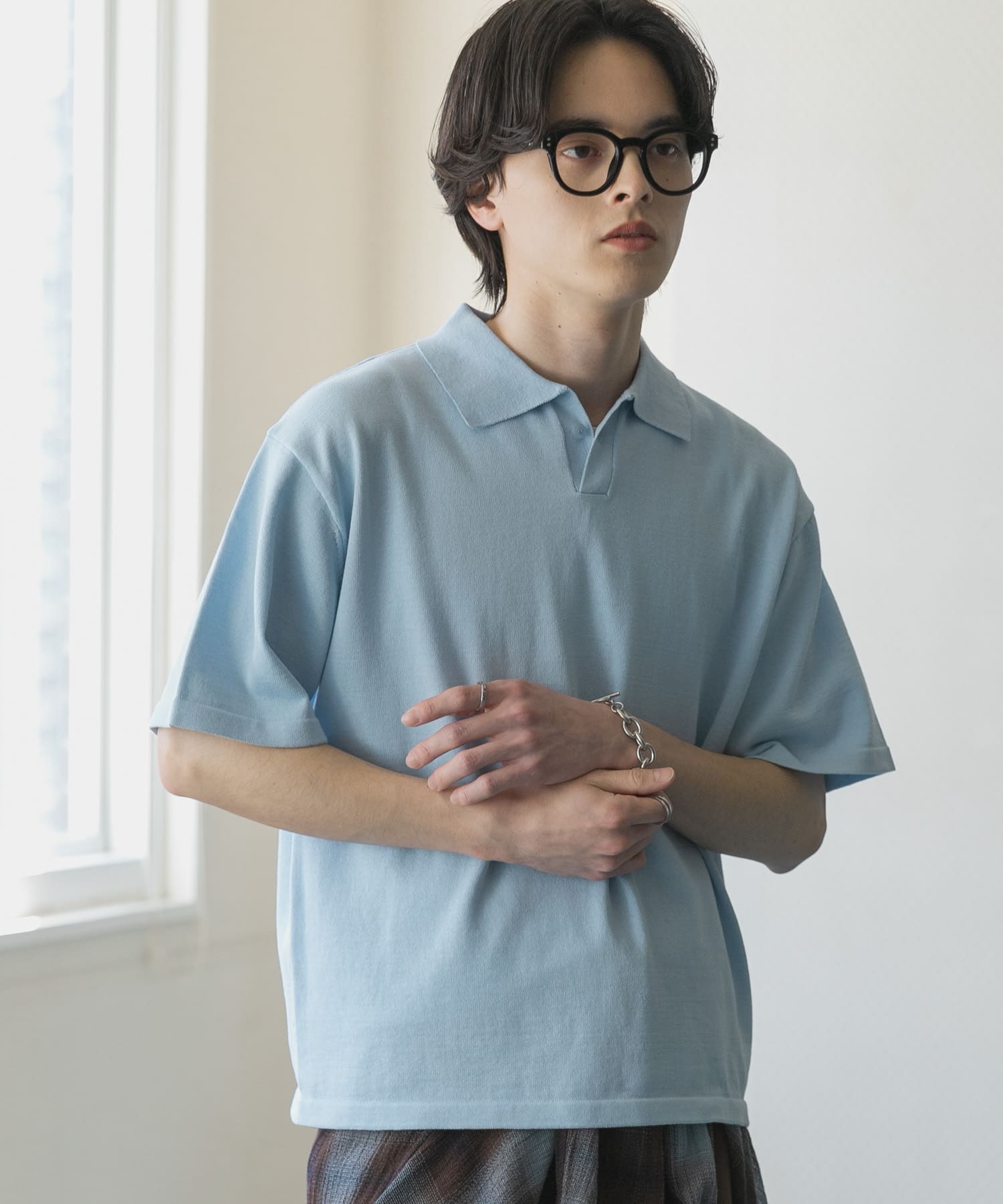 身長：173cm サイズ：L