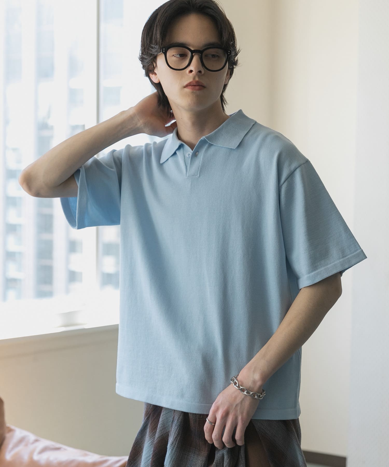 身長：173cm サイズ：L