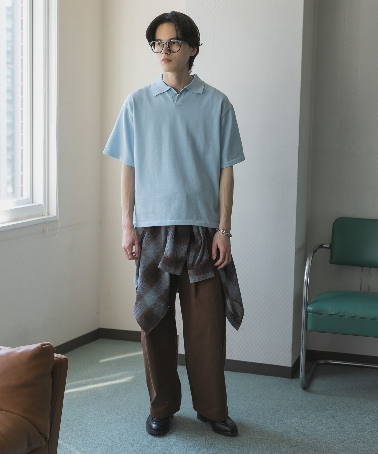 身長：173cm サイズ：L