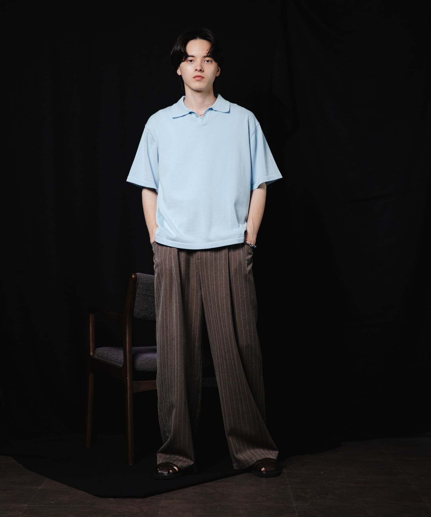 身長：173cm サイズ：L