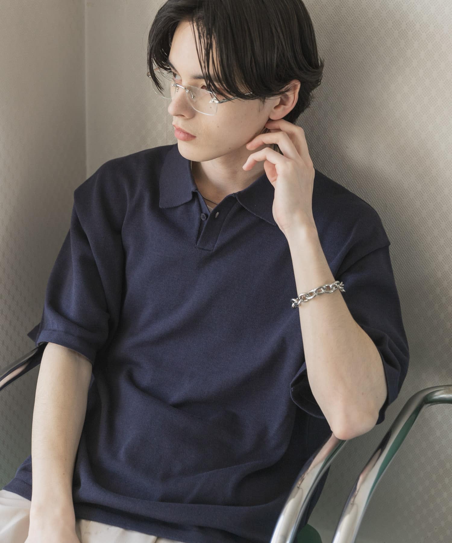 身長：173cm サイズ：L