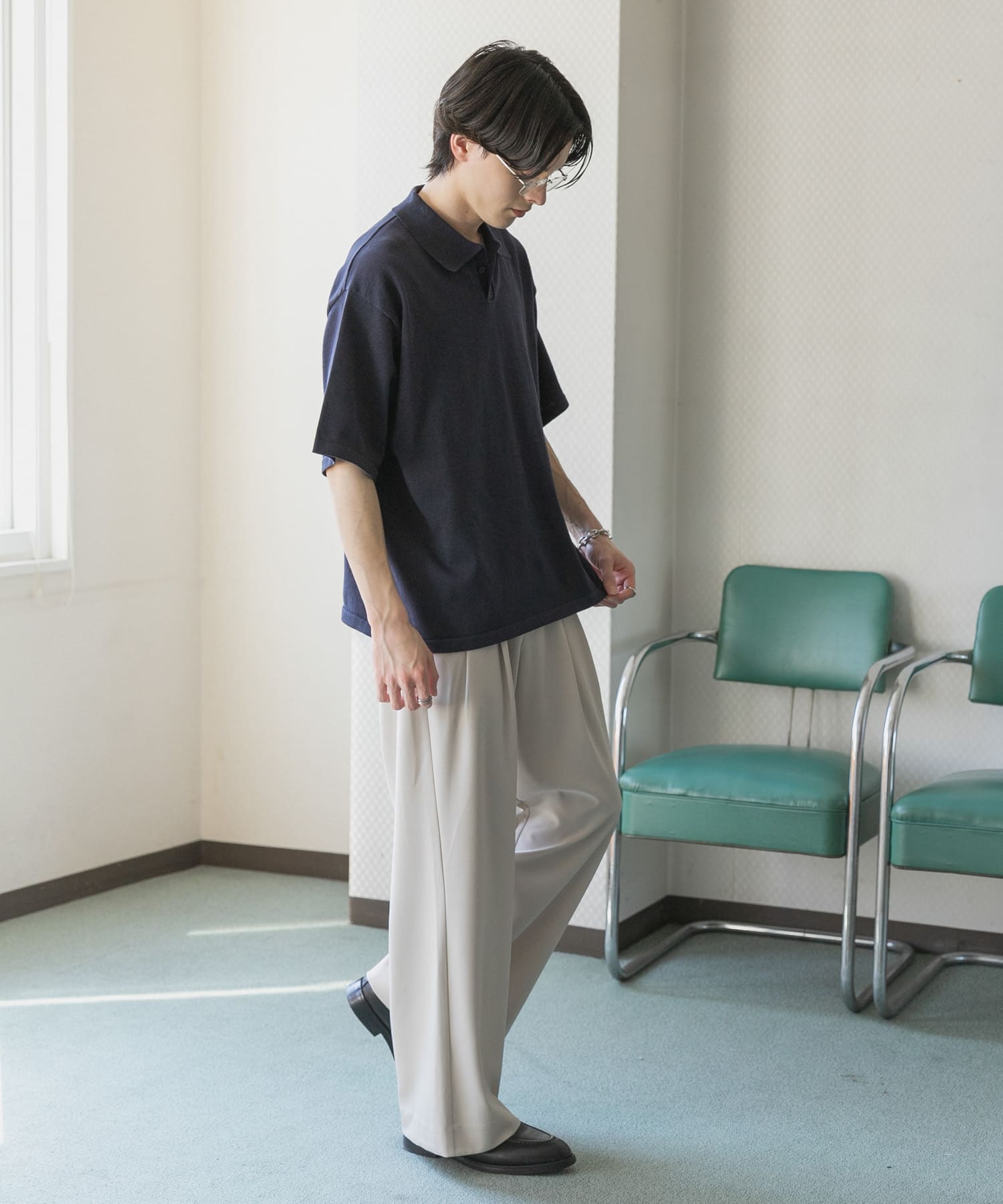 身長：173cm サイズ：L