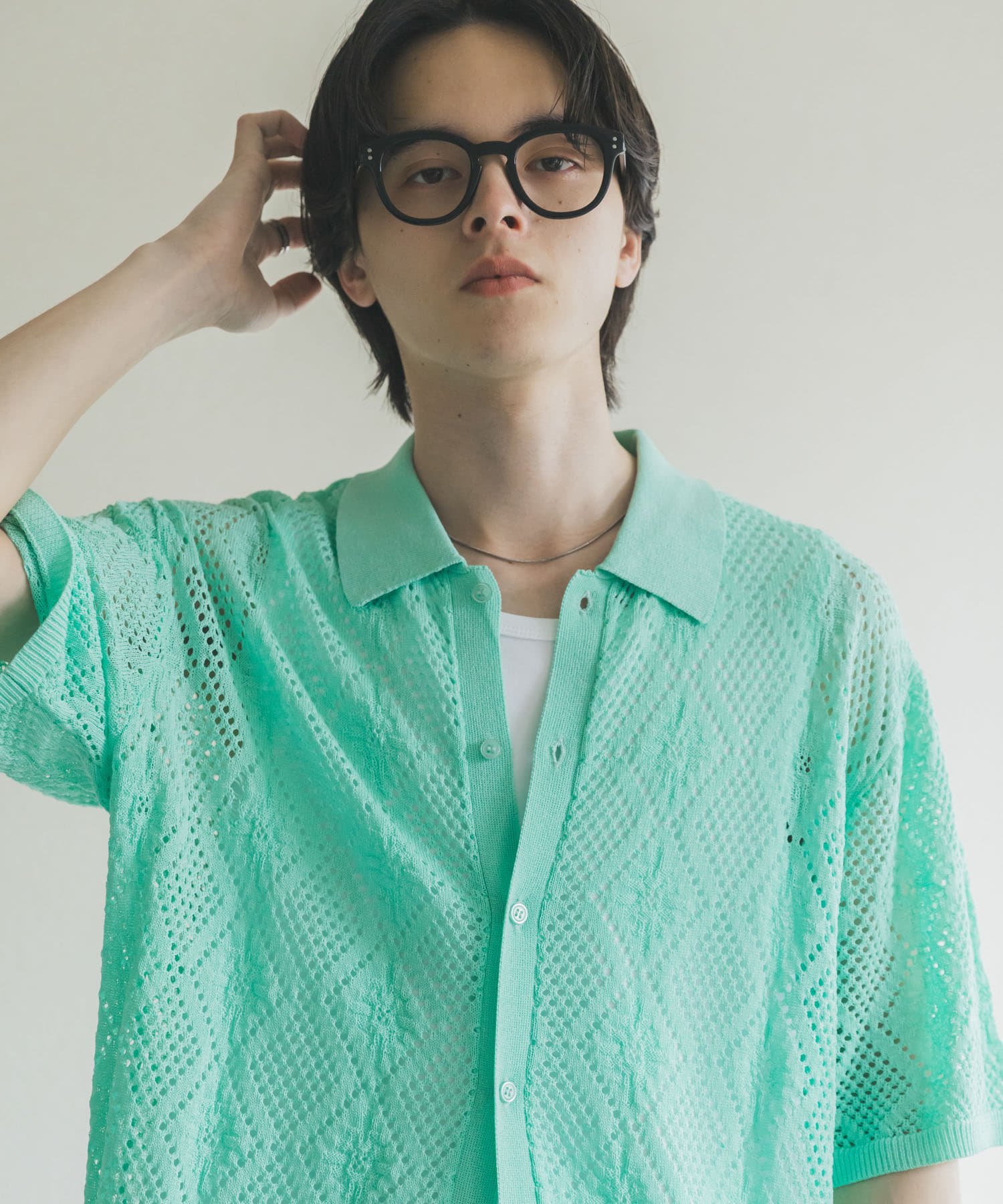 身長：173cm サイズ：L