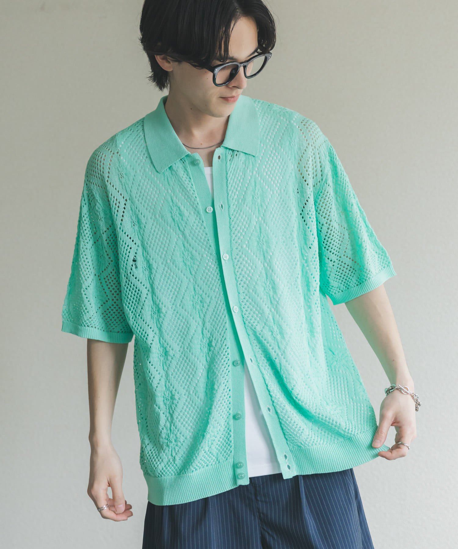 身長：173cm サイズ：L