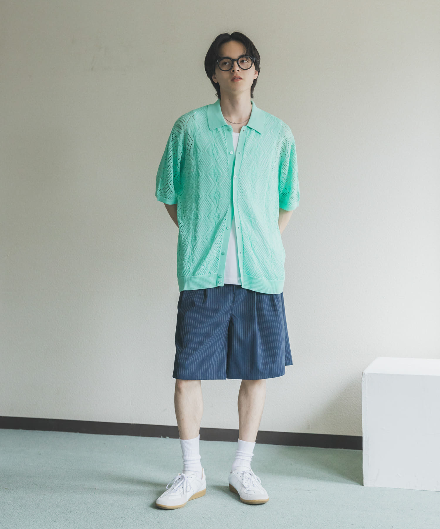 身長：173cm サイズ：L