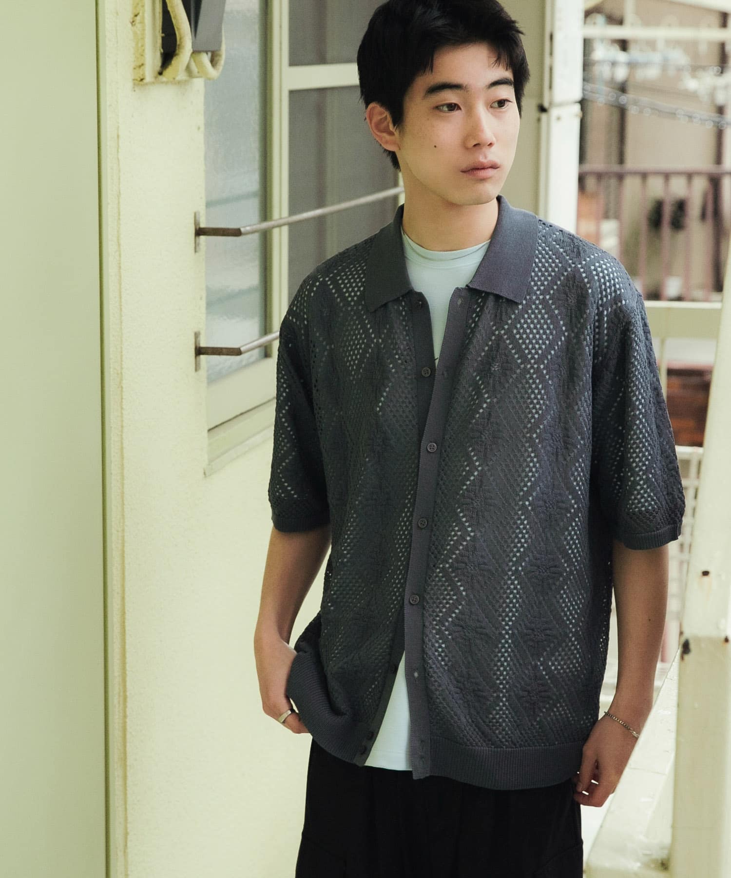 身長：181cm サイズ：L