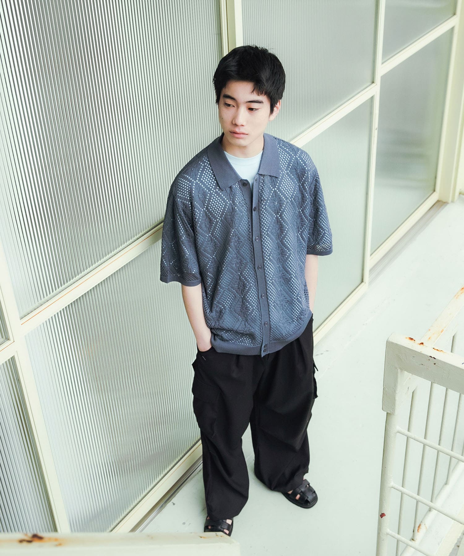 身長：181cm サイズ：L
