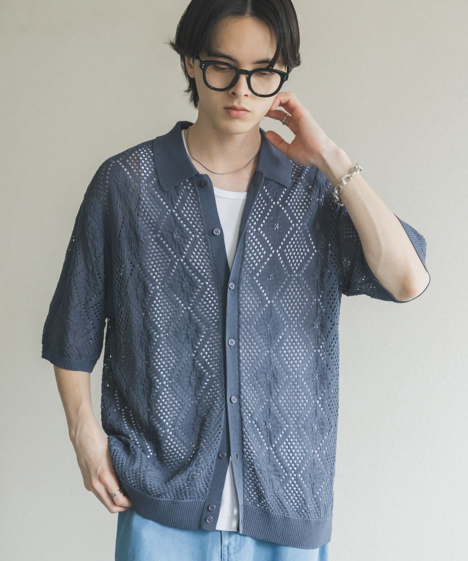 身長：173cm サイズ：L