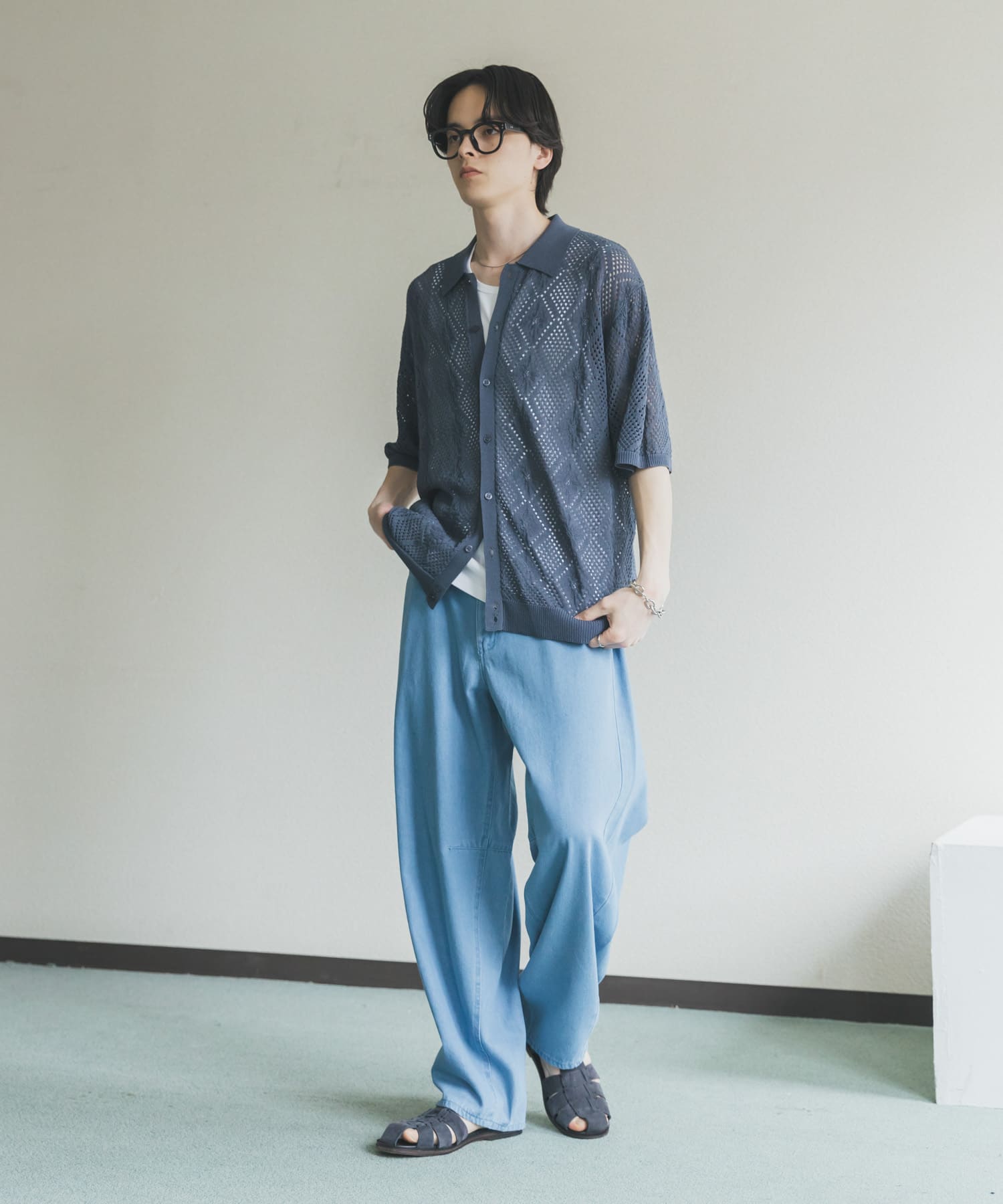 身長：173cm サイズ：L