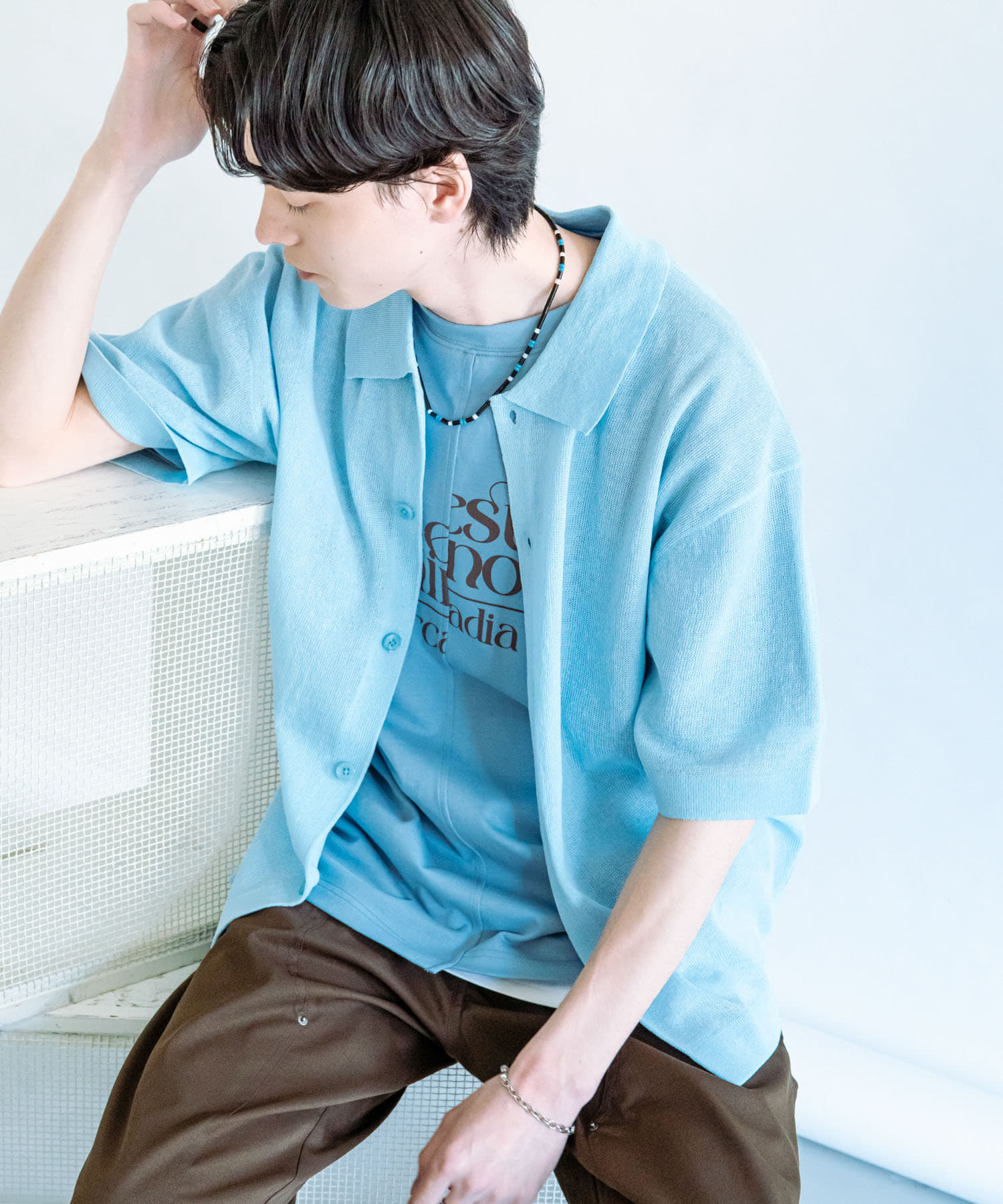 身長：173cm サイズ：L