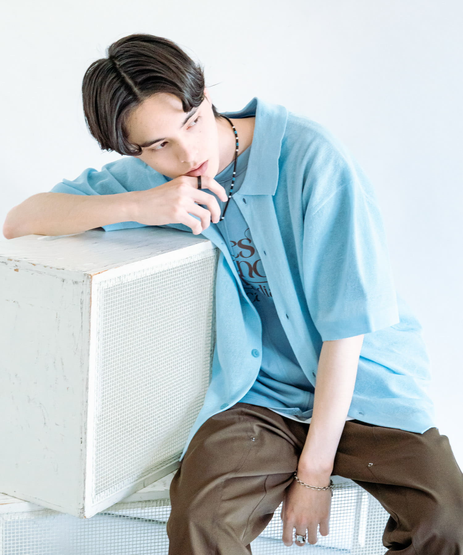 身長：173cm サイズ：L