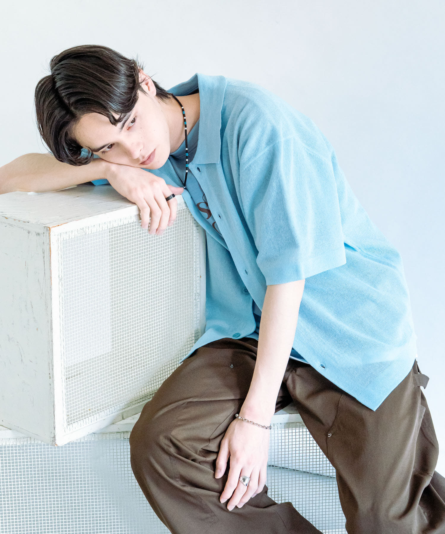 身長：173cm サイズ：L