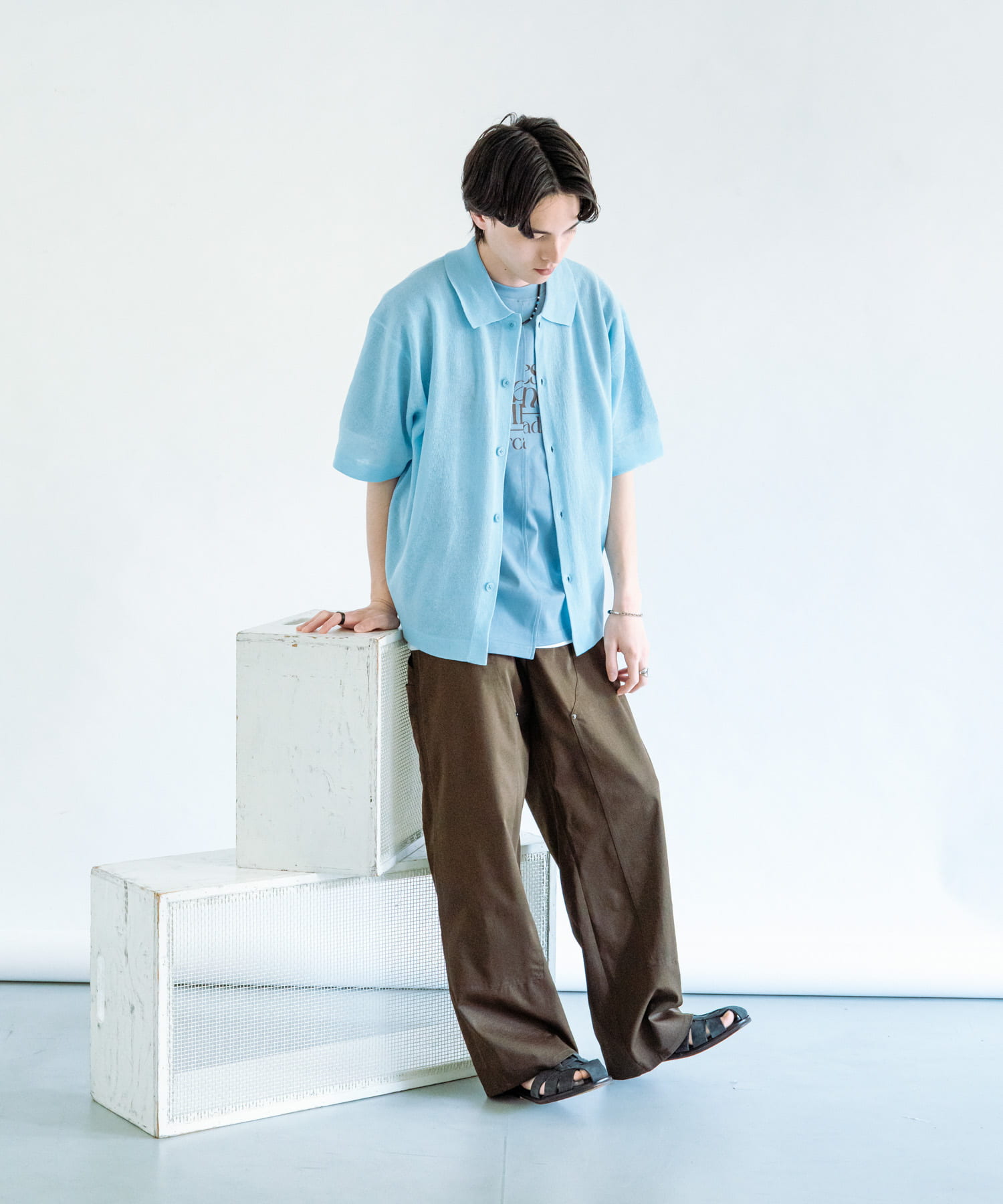 身長：173cm サイズ：L