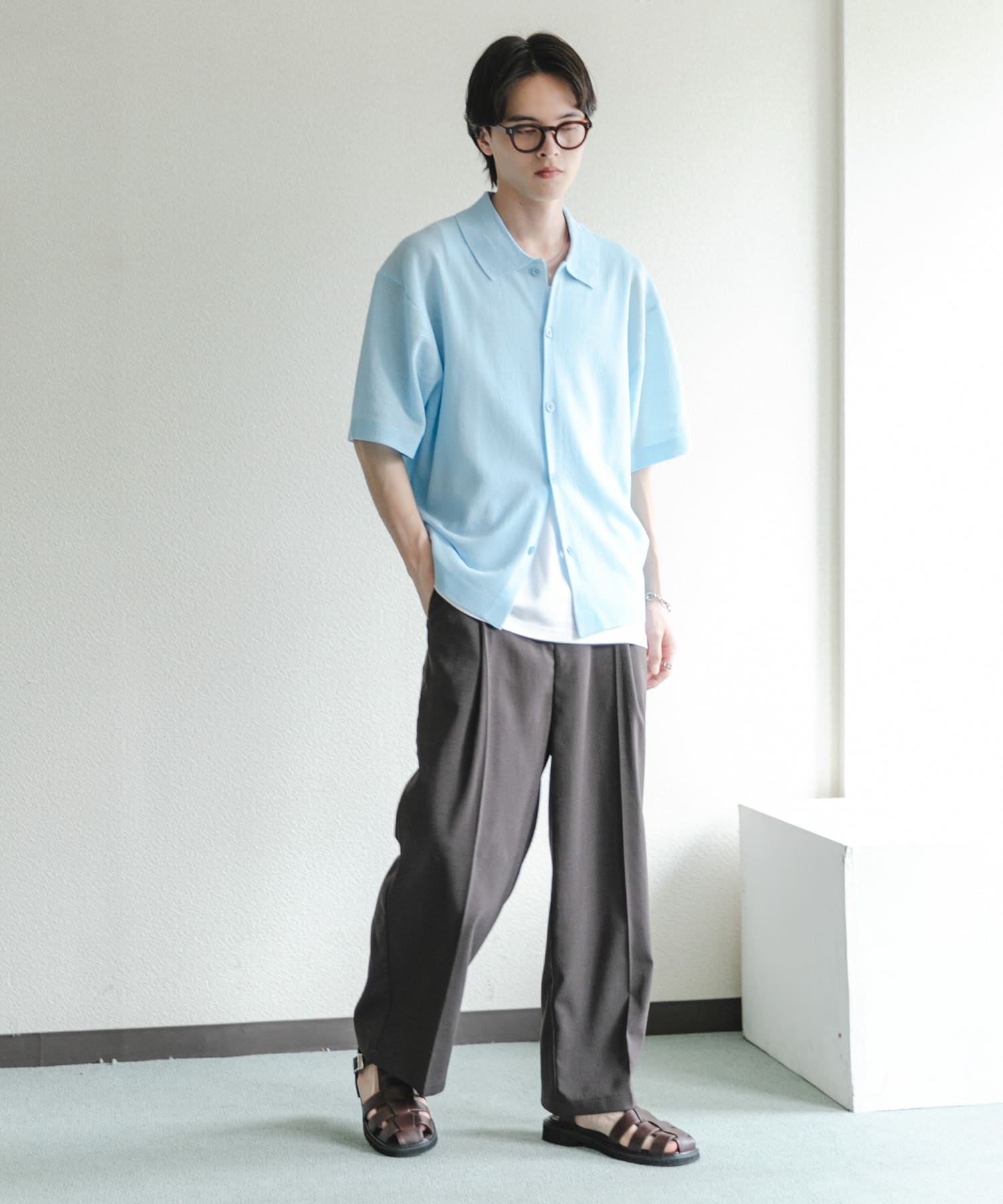 身長：173cm サイズ：L