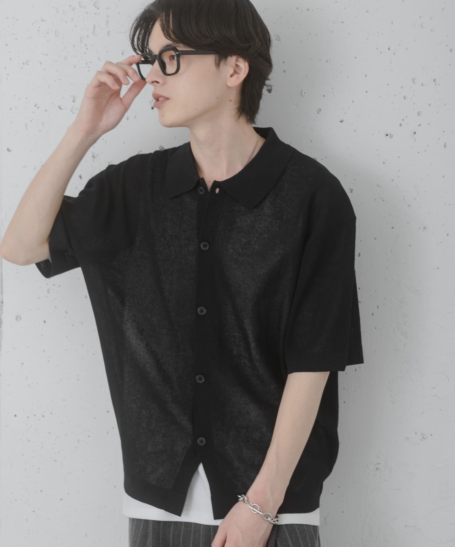 身長：173cm サイズ：L