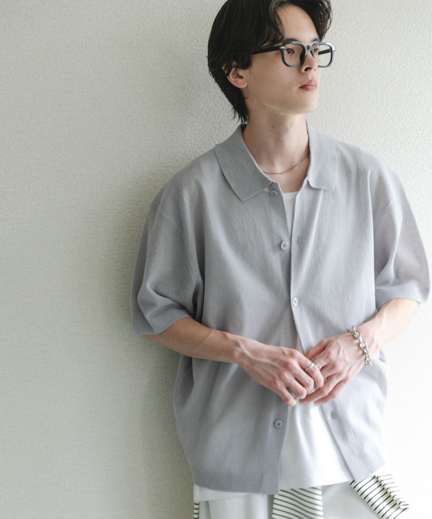 身長：173cm サイズ：L
