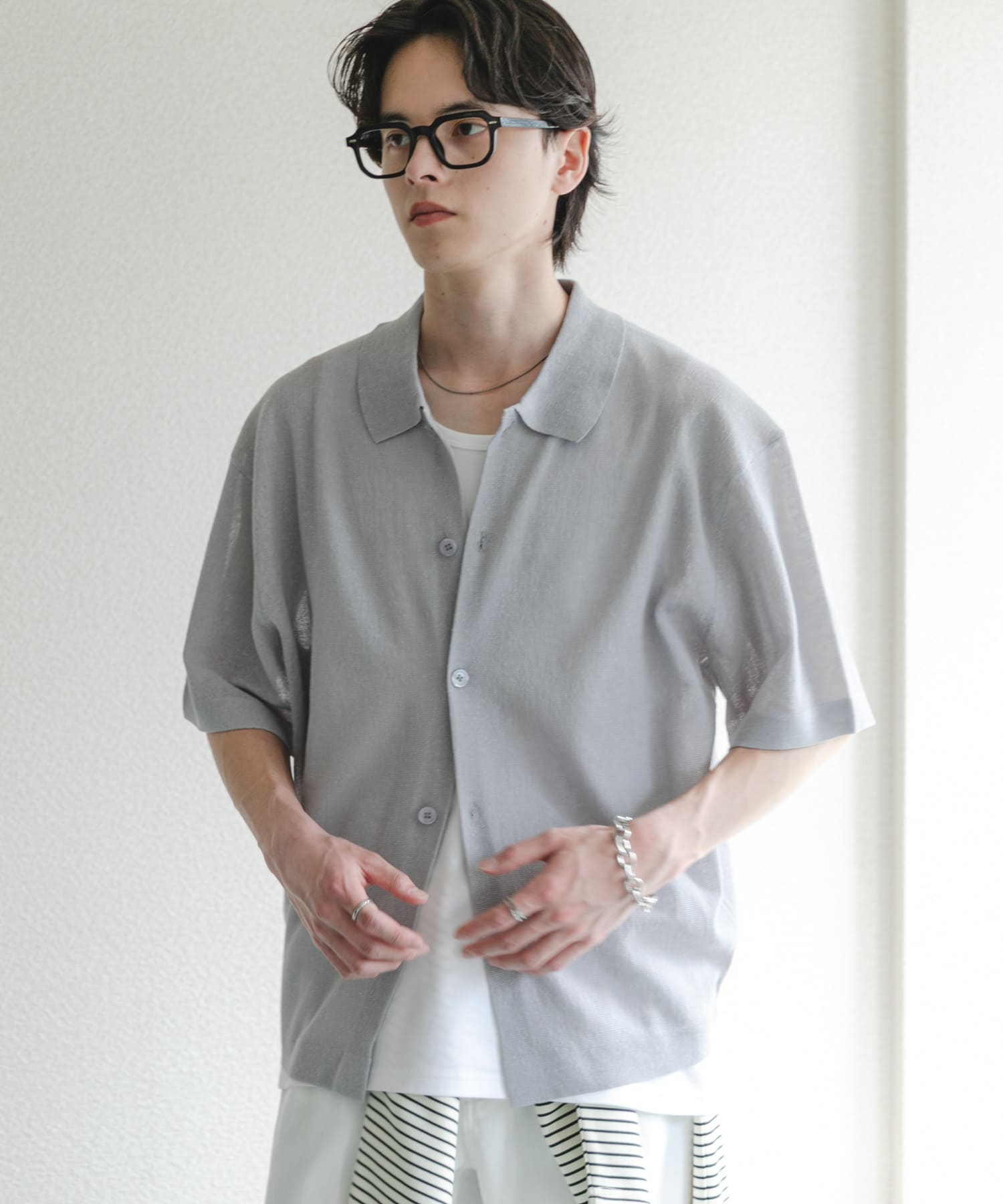 身長：173cm サイズ：L