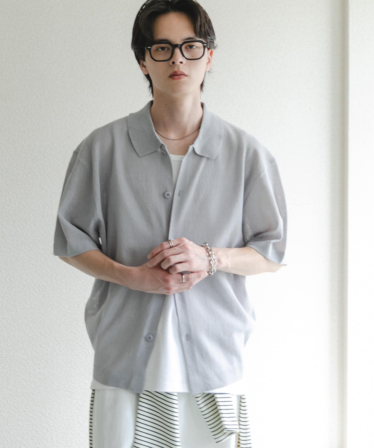 身長：173cm サイズ：L