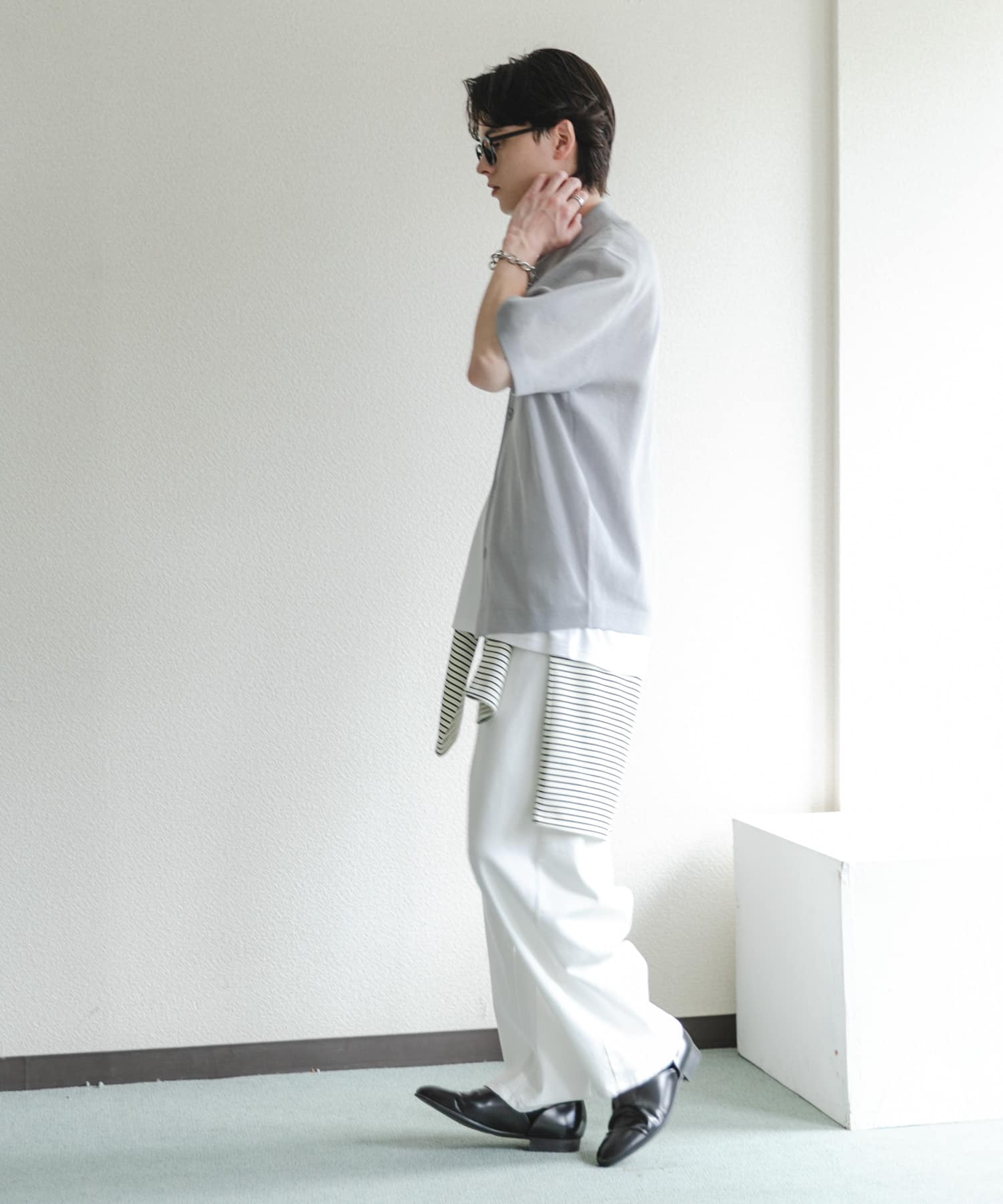 身長：173cm サイズ：L