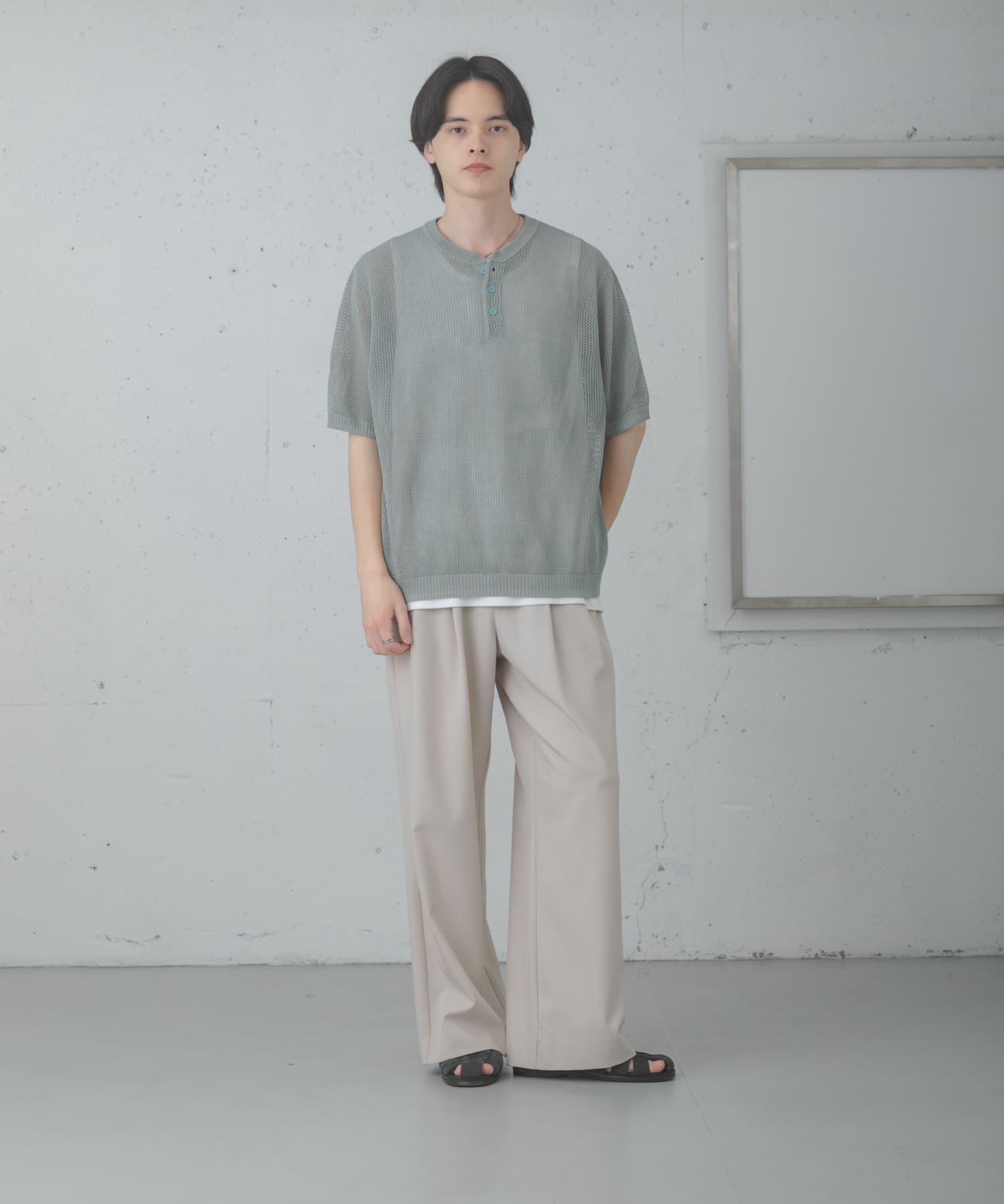 身長：173cm サイズ：L