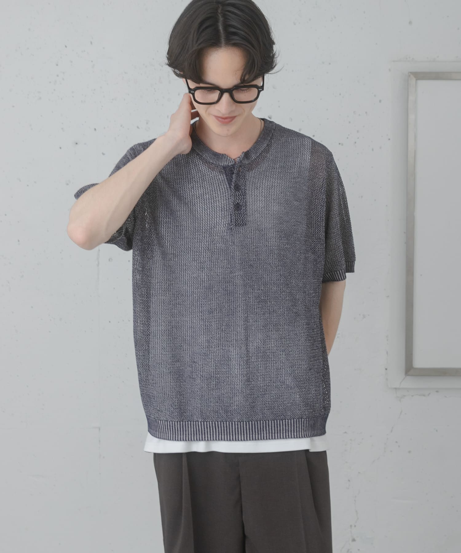身長：173cm サイズ：L
