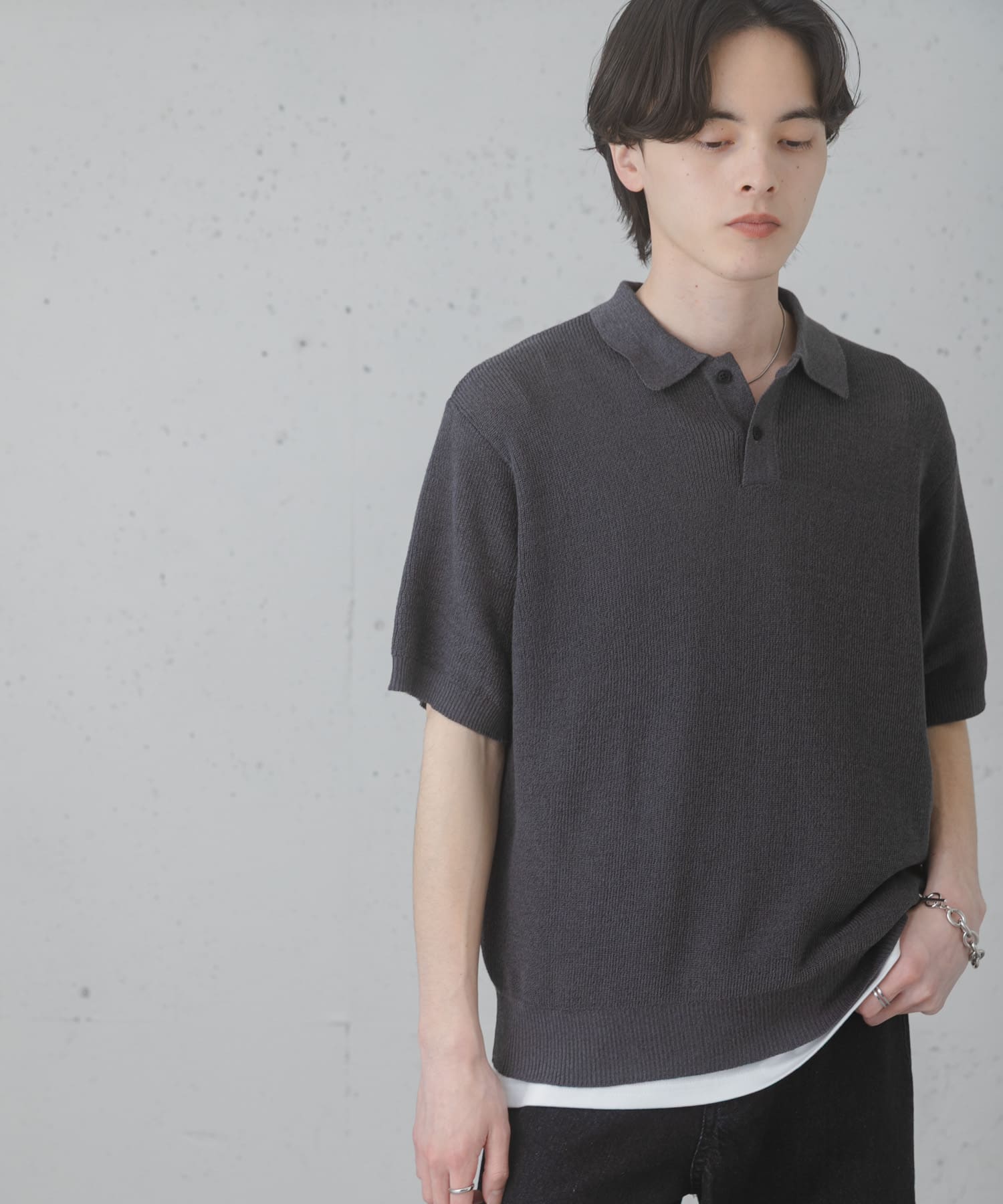 身長：173cm サイズ：L