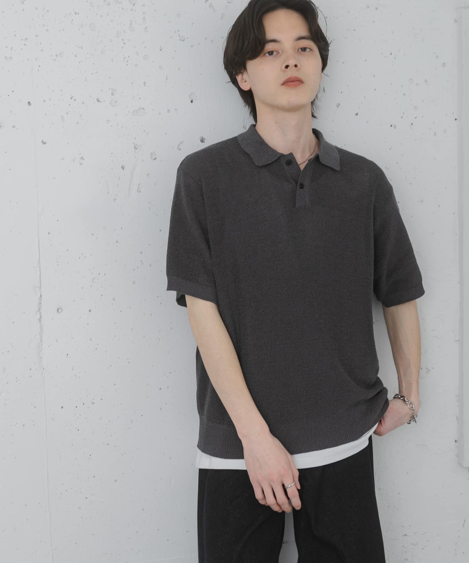 身長：173cm サイズ：L