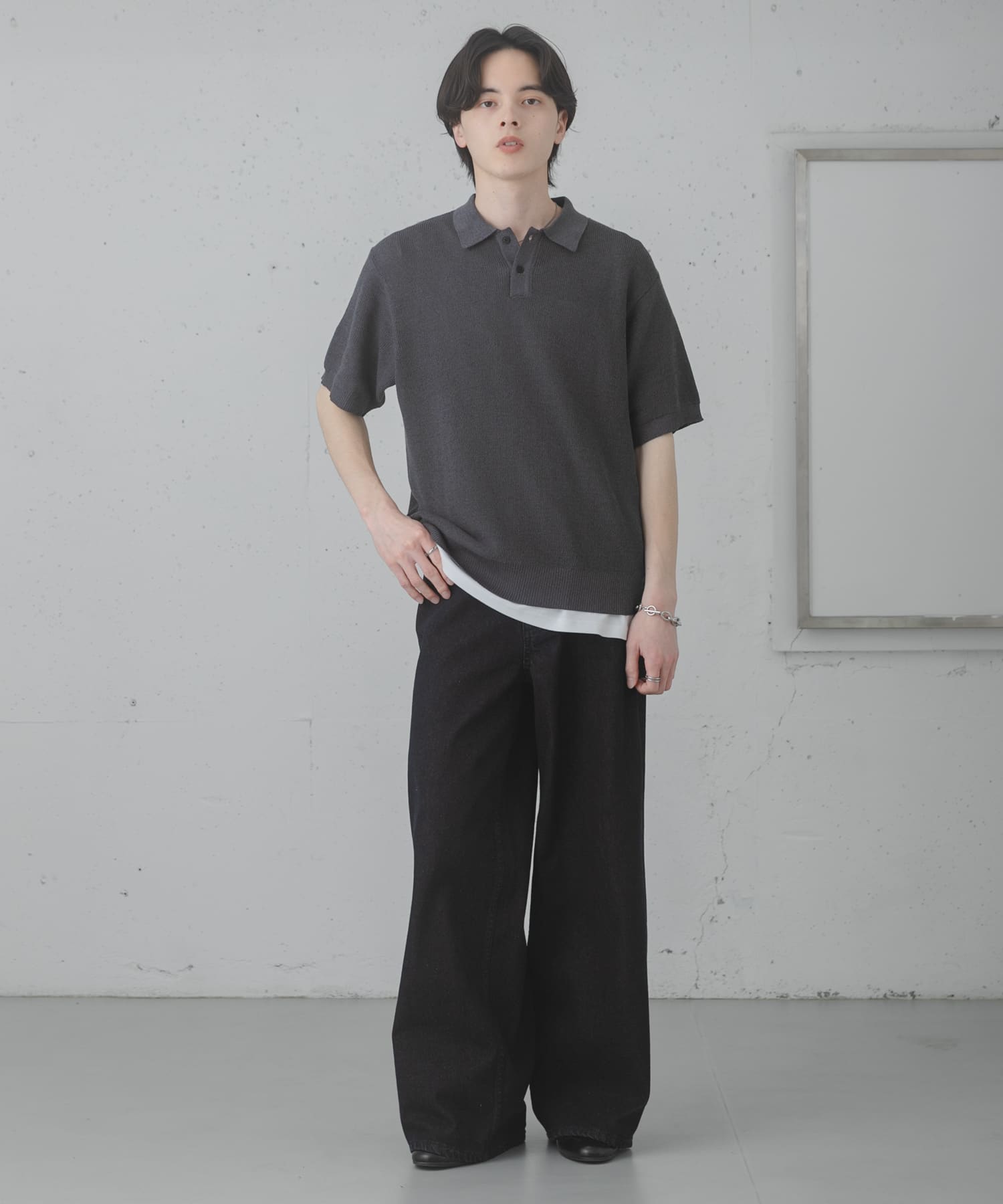 身長：173cm サイズ：L