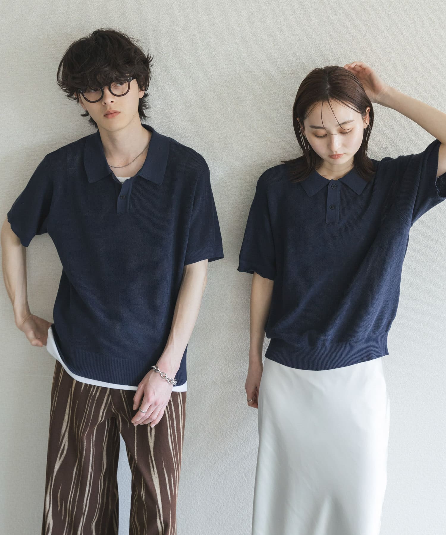 身長：173cm サイズ：L / 168cm サイズ : M