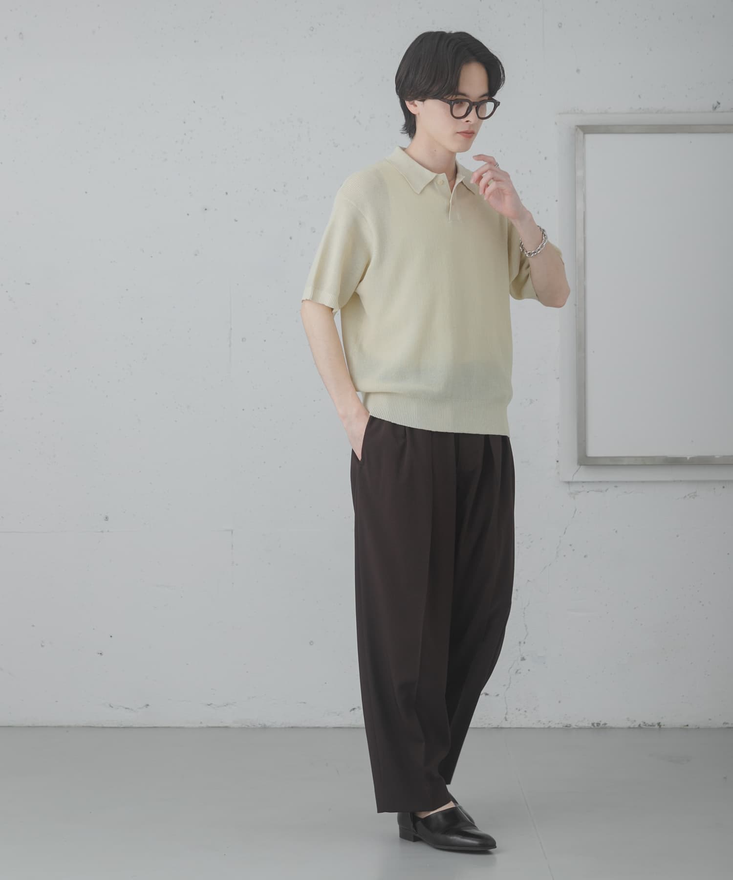 身長：173cm サイズ：L