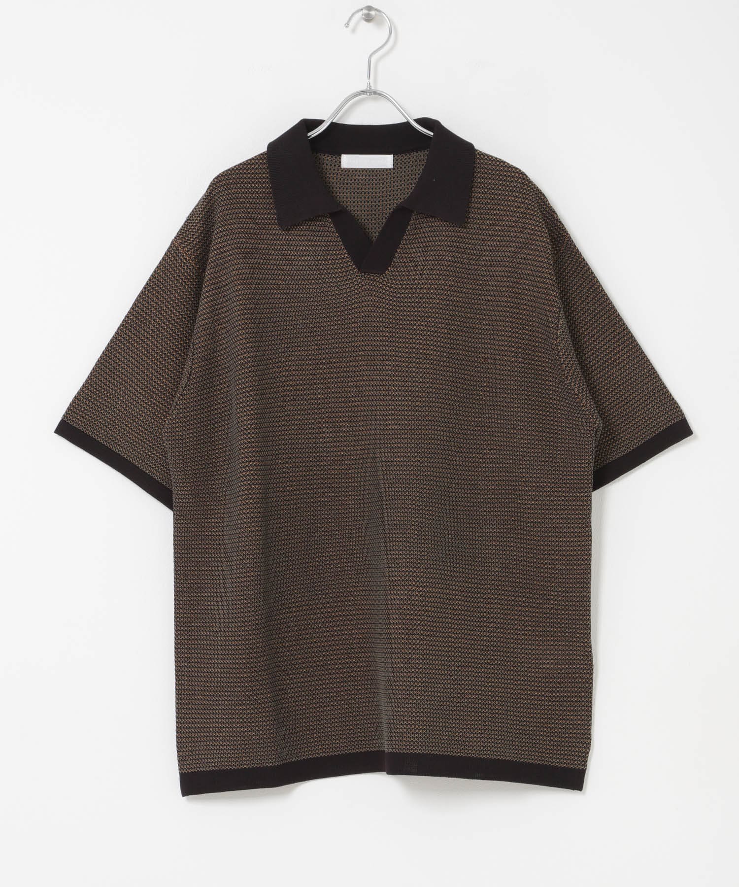 『洗濯可』ミックススキッパーニット