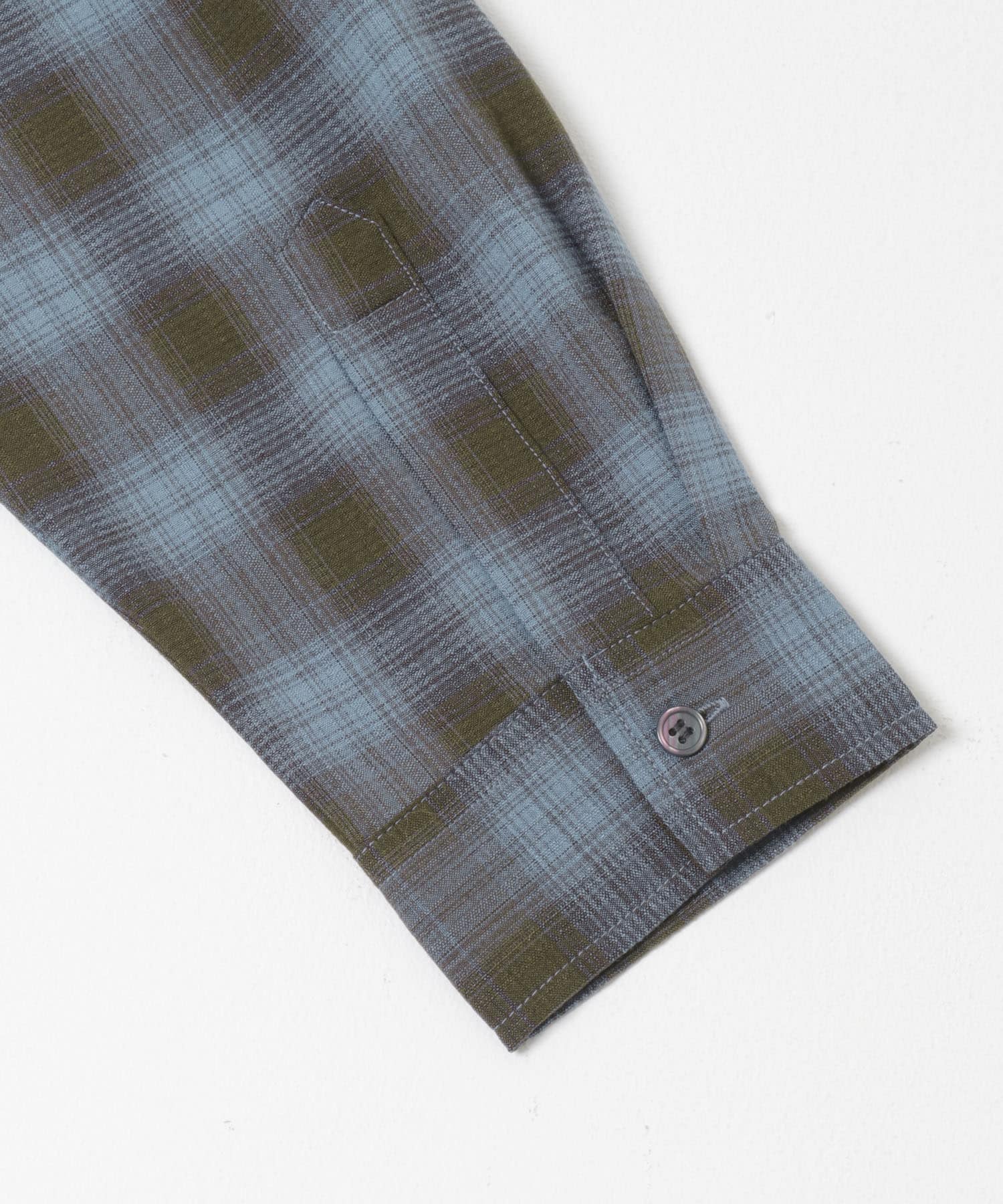 マドラスチェックロングスリーブシャツ CHA CHECK M