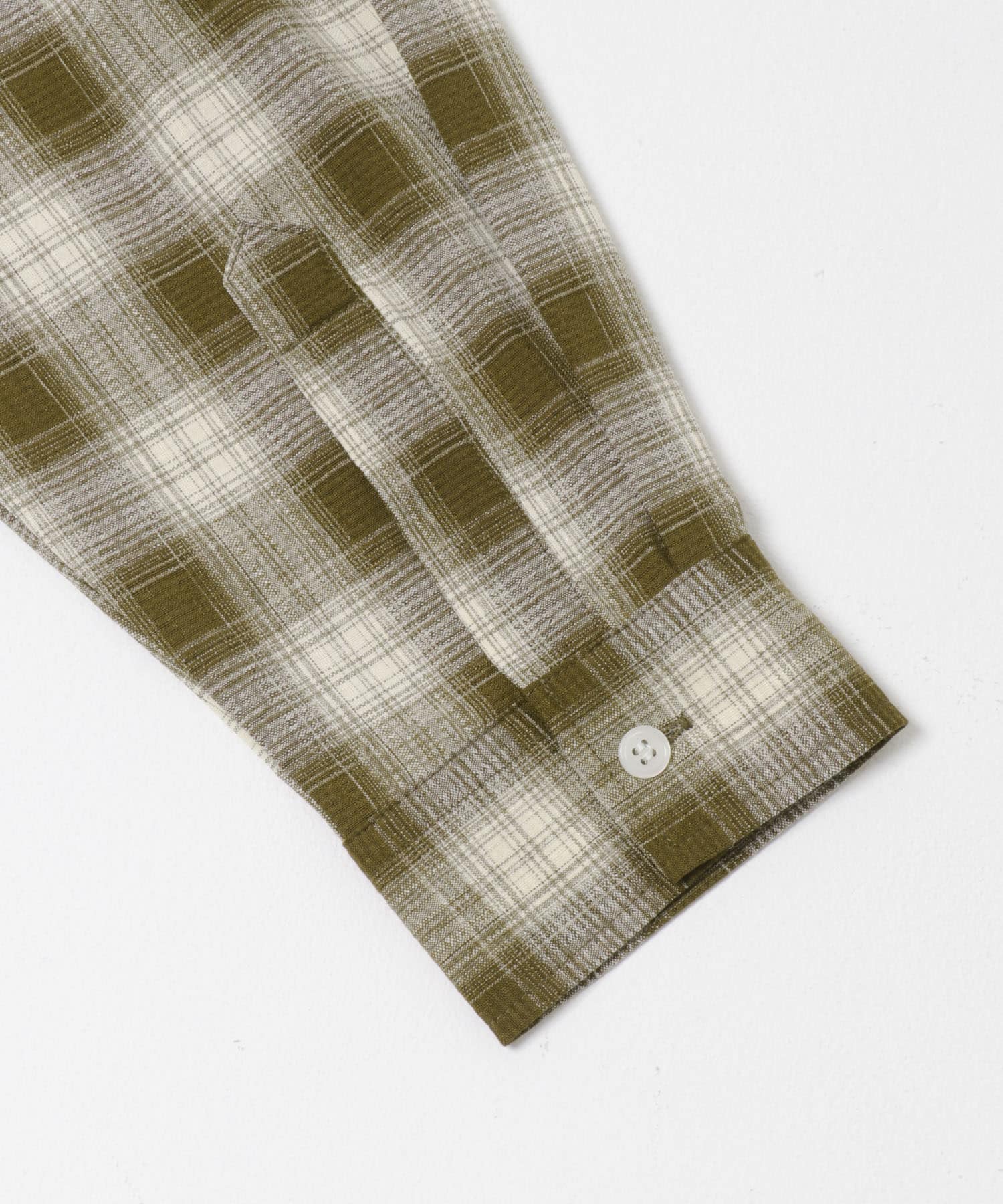 マドラスチェックロングスリーブシャツ GRG CHECK M