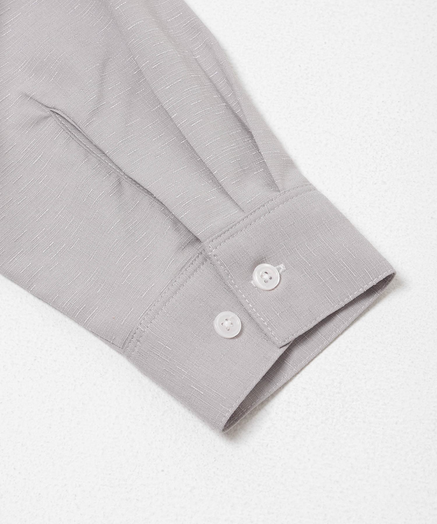 カラースラブレギュラーカラーシャツ GREIGE M