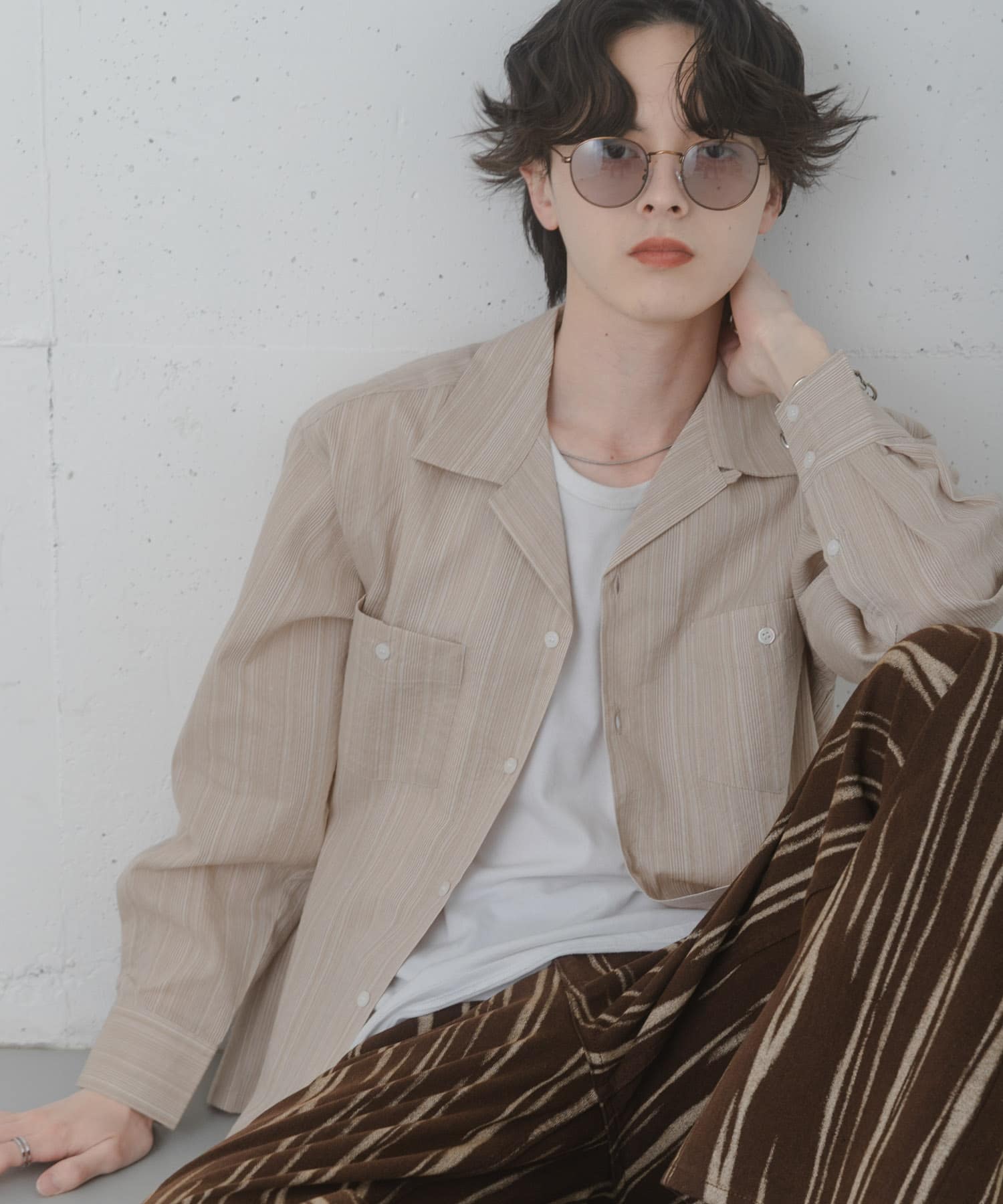 身長：173cm サイズ：L