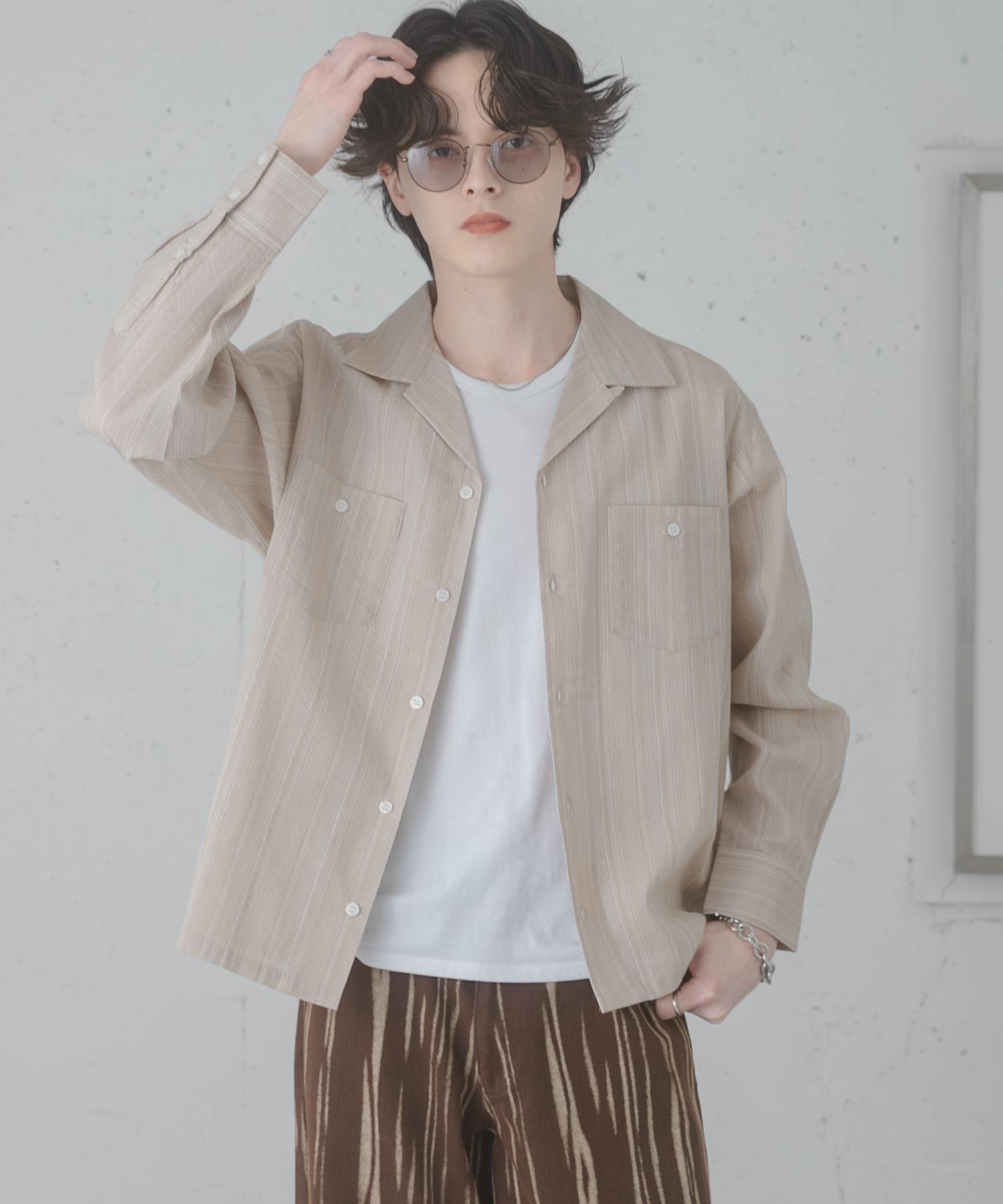 身長：173cm サイズ：L