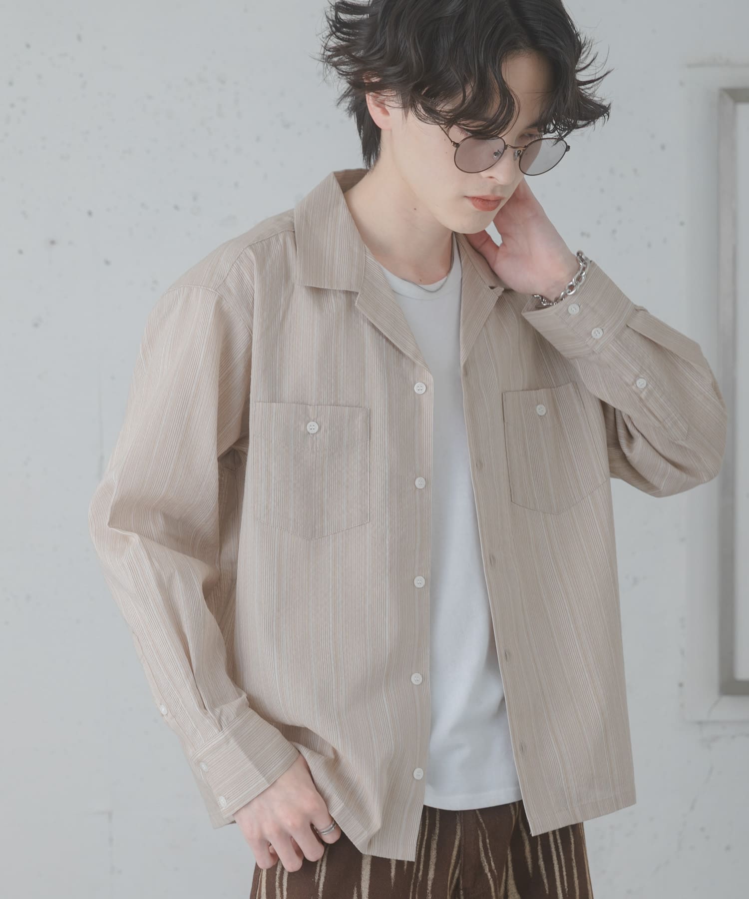 身長：173cm サイズ：L