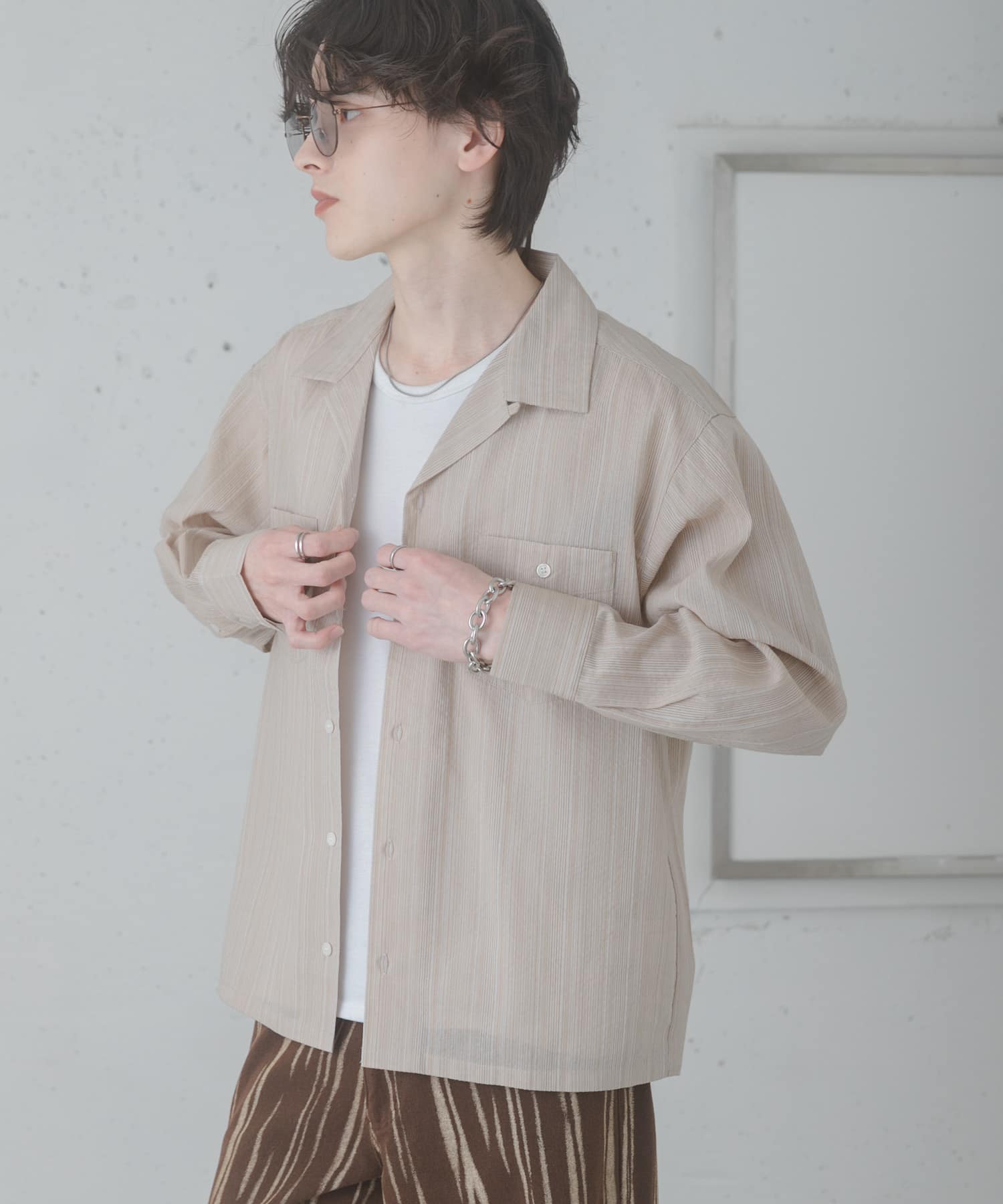 身長：173cm サイズ：L