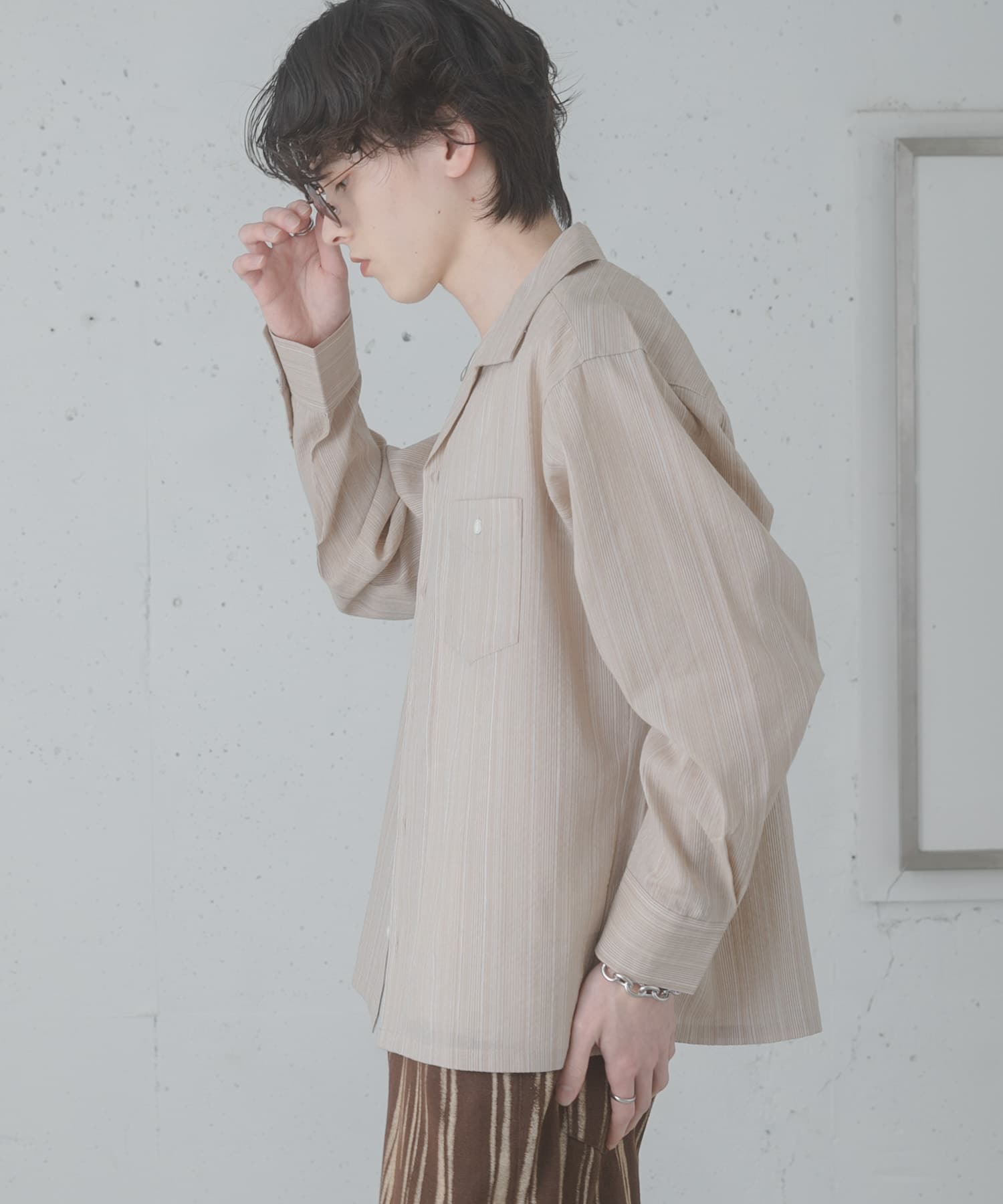 身長：173cm サイズ：L