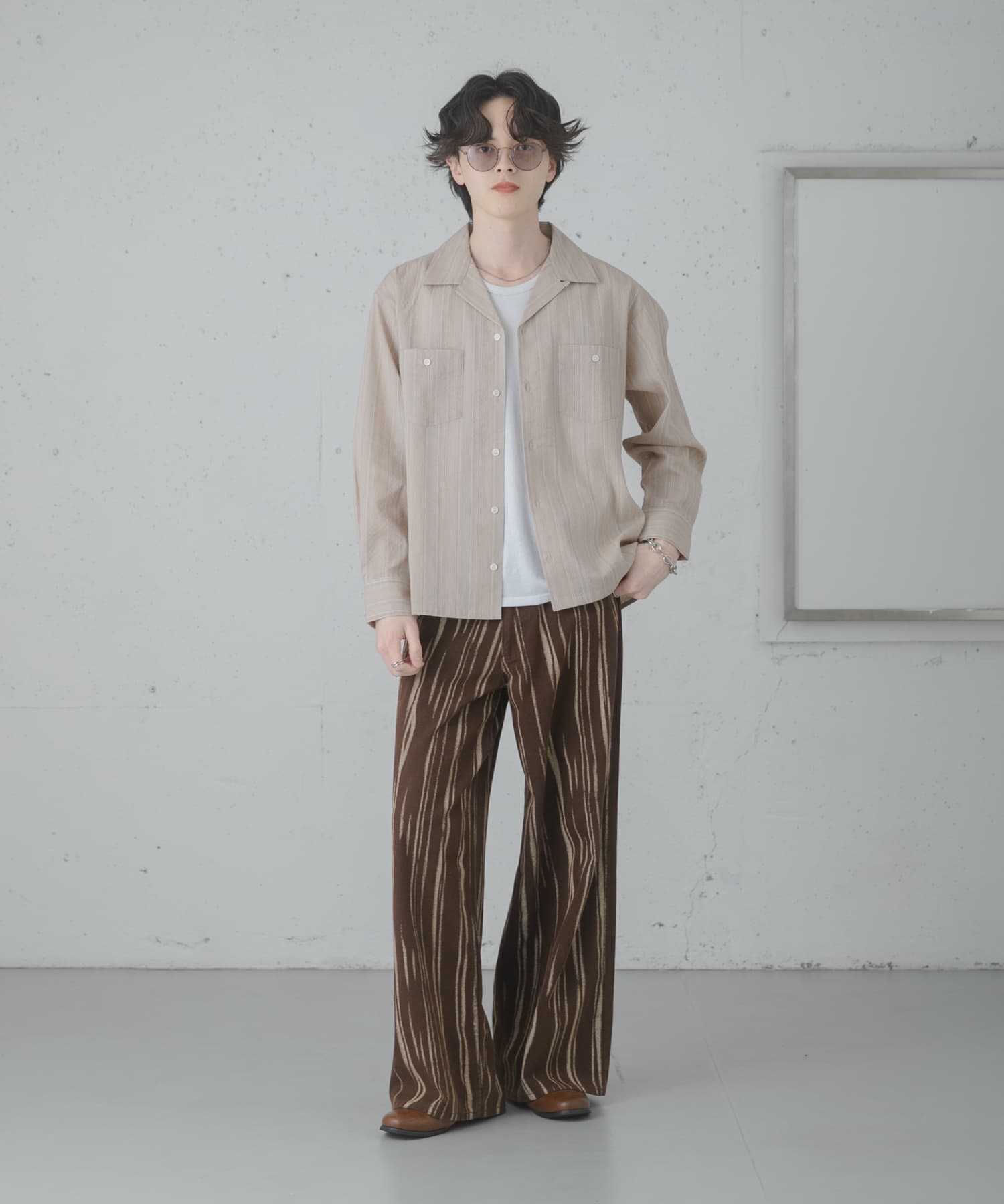 身長：173cm サイズ：L