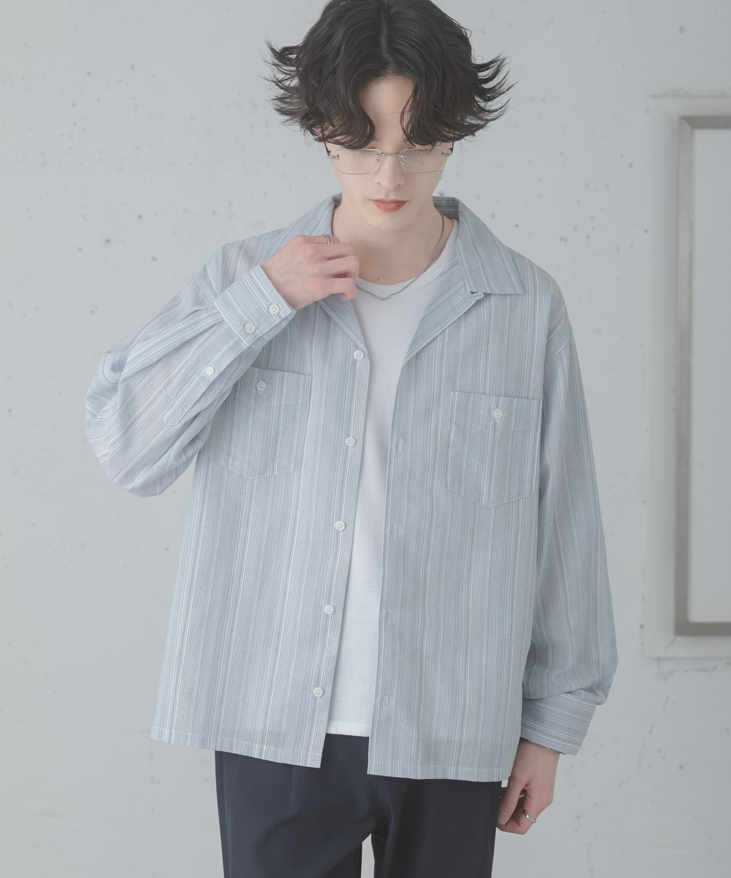 身長：173cm サイズ：L