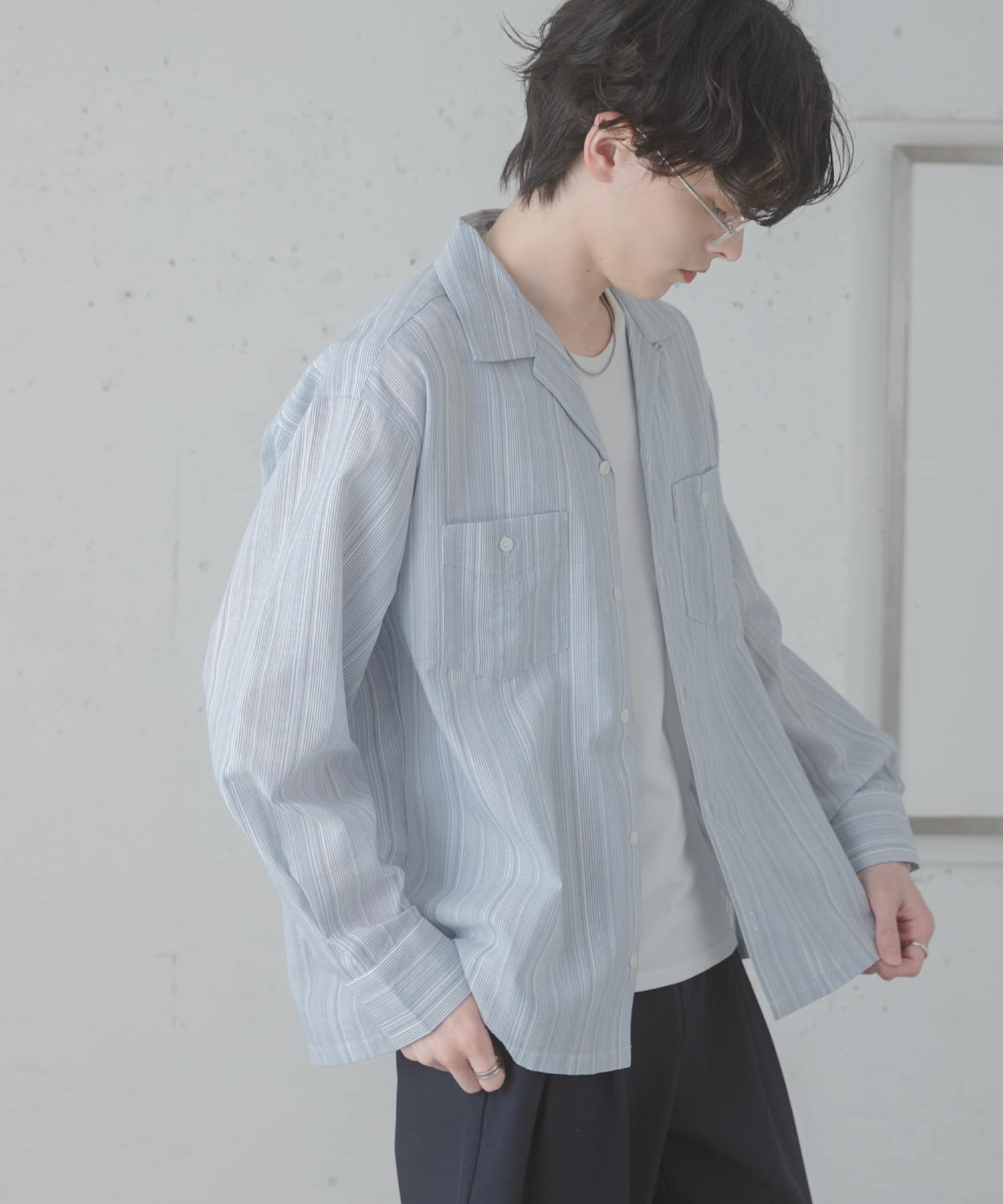 身長：173cm サイズ：L